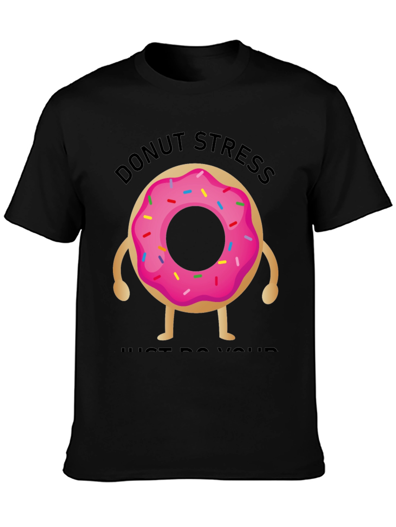 Donut Stress T-Shirt - Funny Graphic Tee