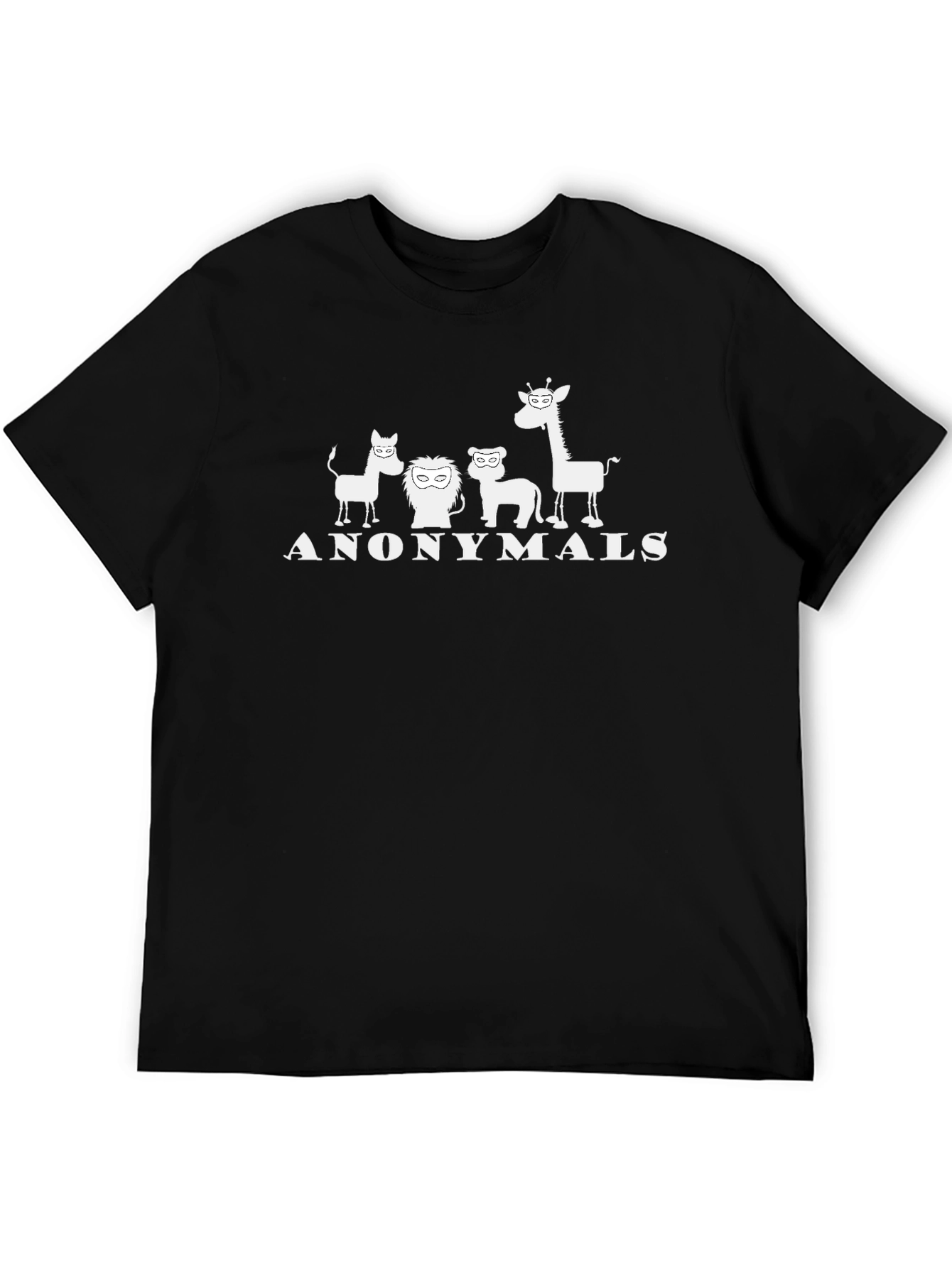Anonymals Black T-Shirt
