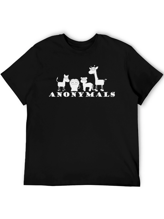 Anonymals Black T-Shirt