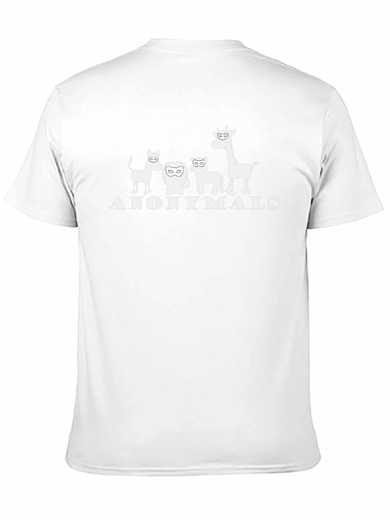 Anonymals Black T-Shirt
