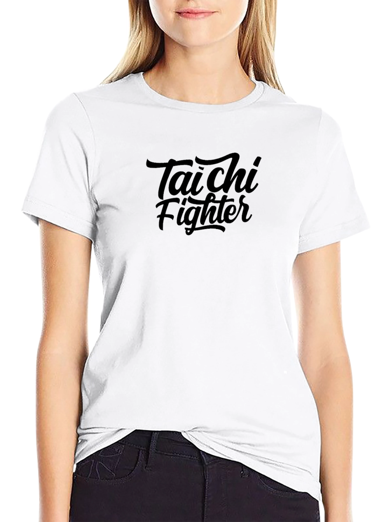 Tai Chi Fighter Black T-Shirt