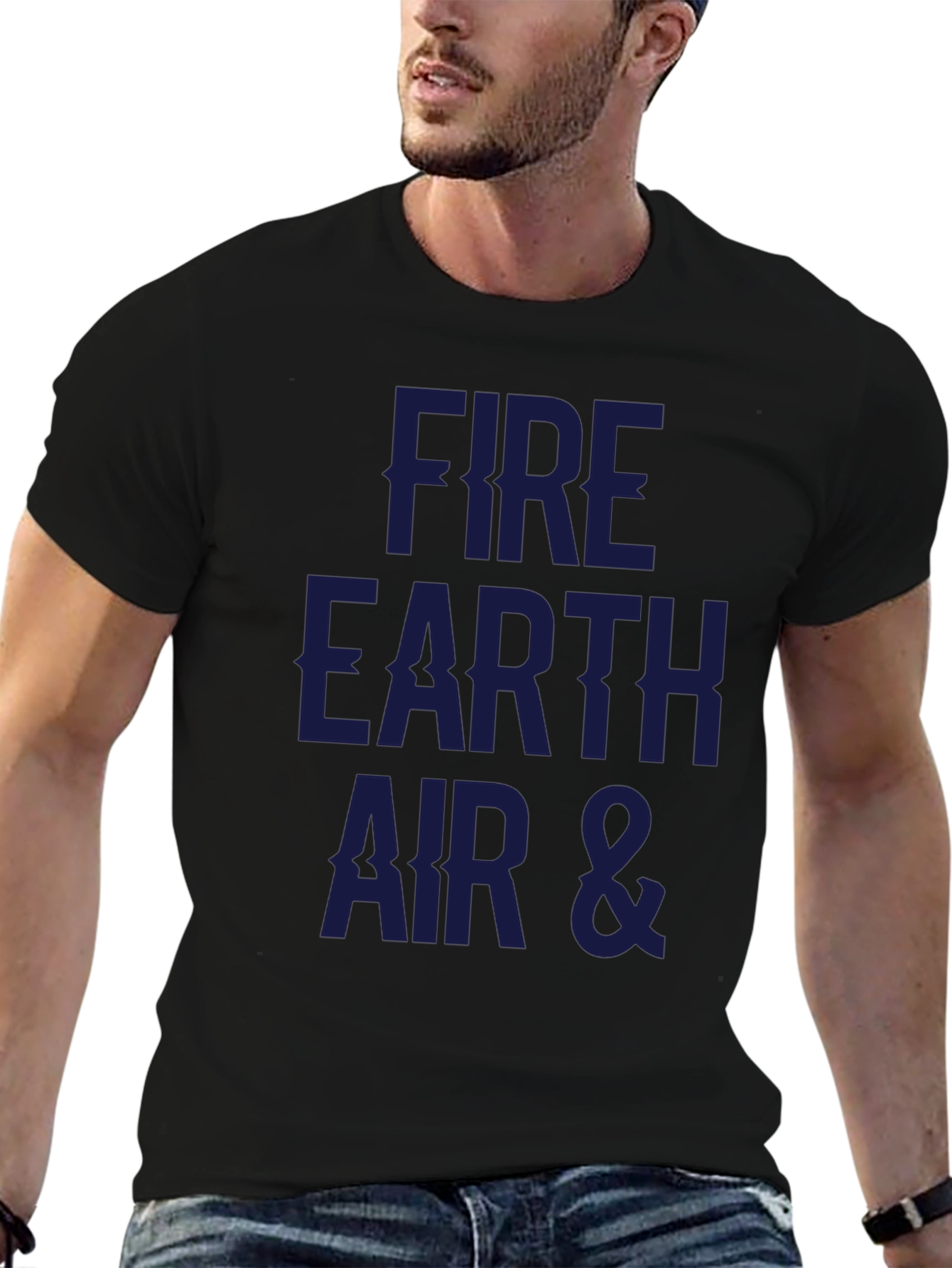 Fire Earth Air & T-Shirt - Elemental Design