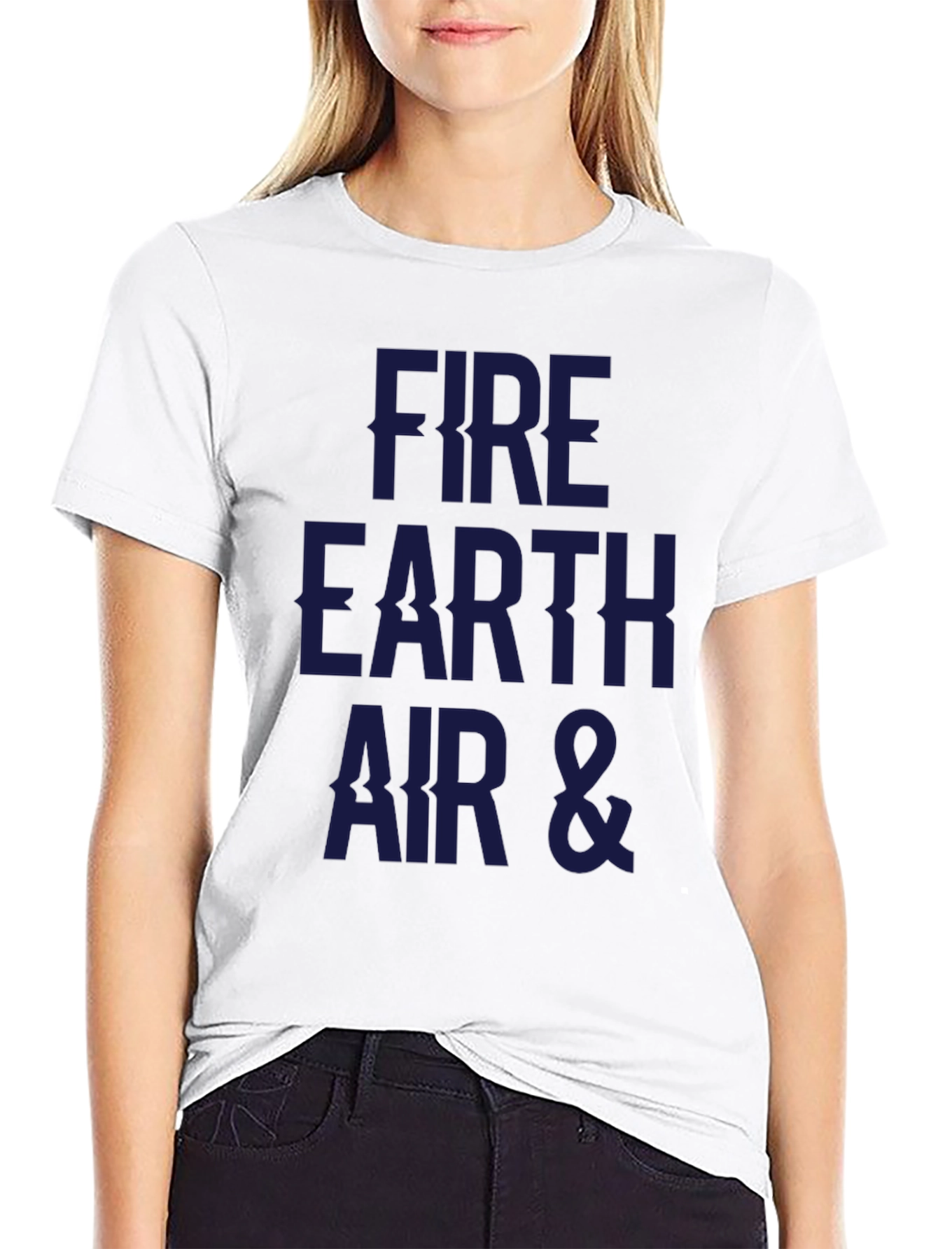 Fire Earth Air & T-Shirt - Elemental Design