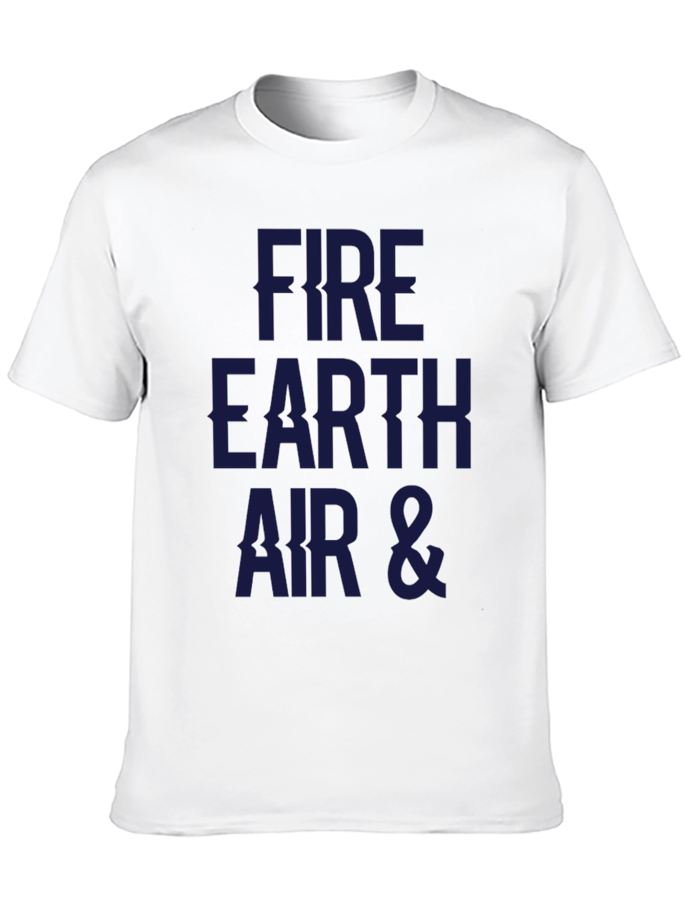 Fire Earth Air & T-Shirt - Elemental Design