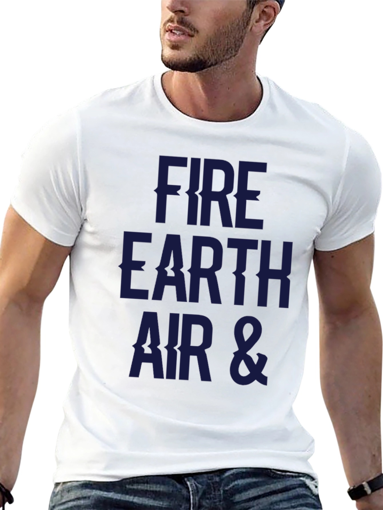 Fire Earth Air & T-Shirt - Elemental Design