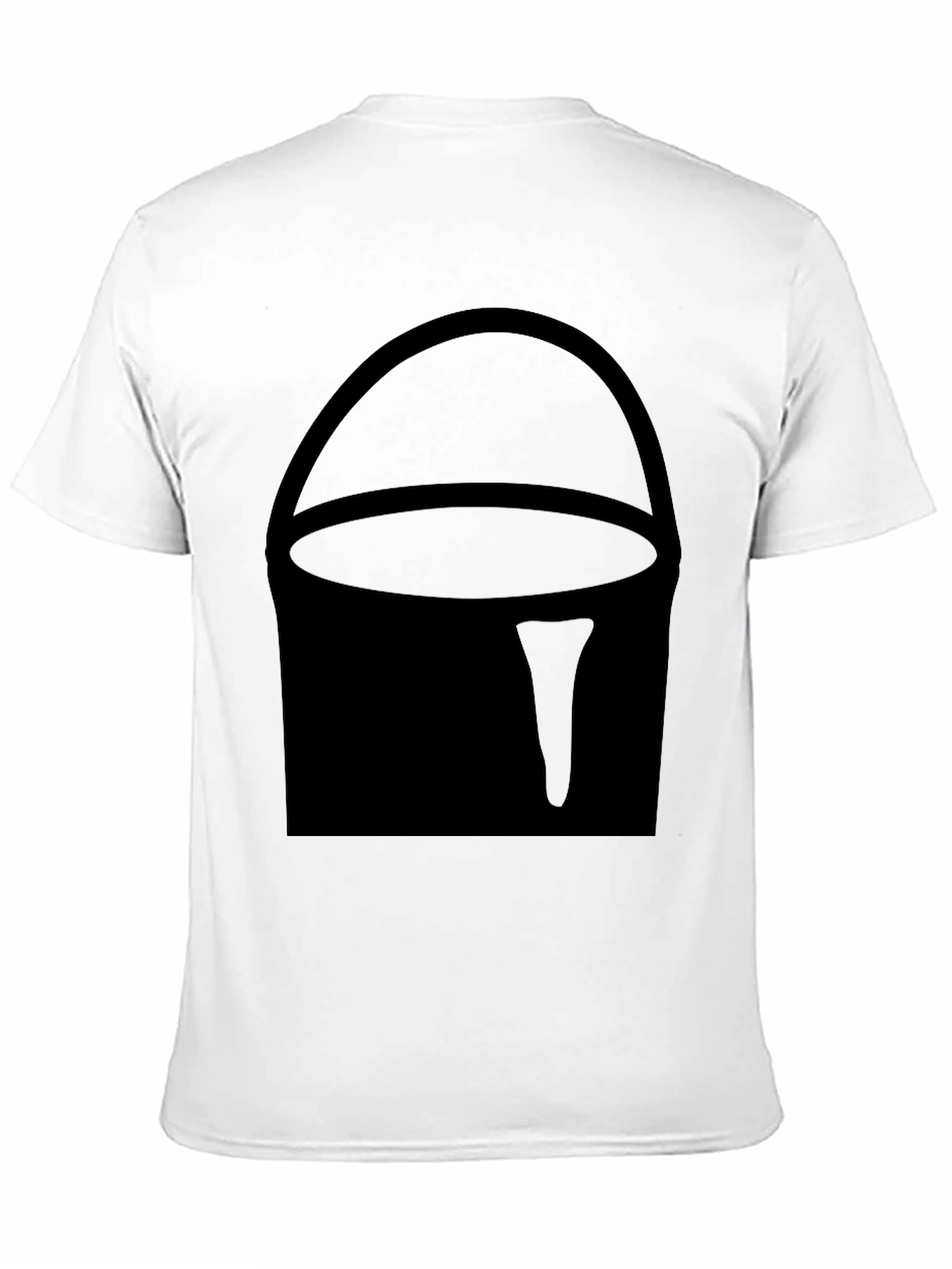 Paint Bucket Graphic Tee - Black