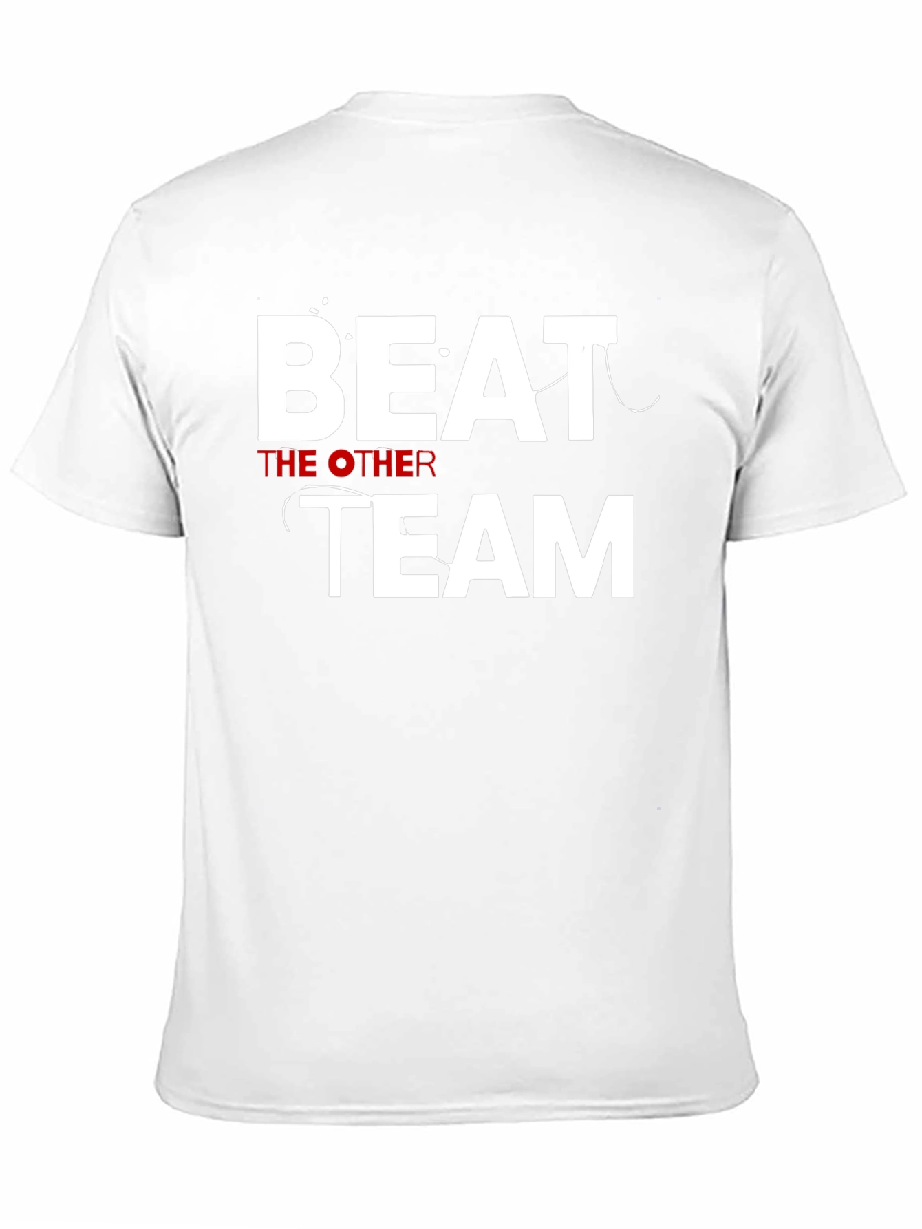 Beat The Other Team Black Graphic Tee