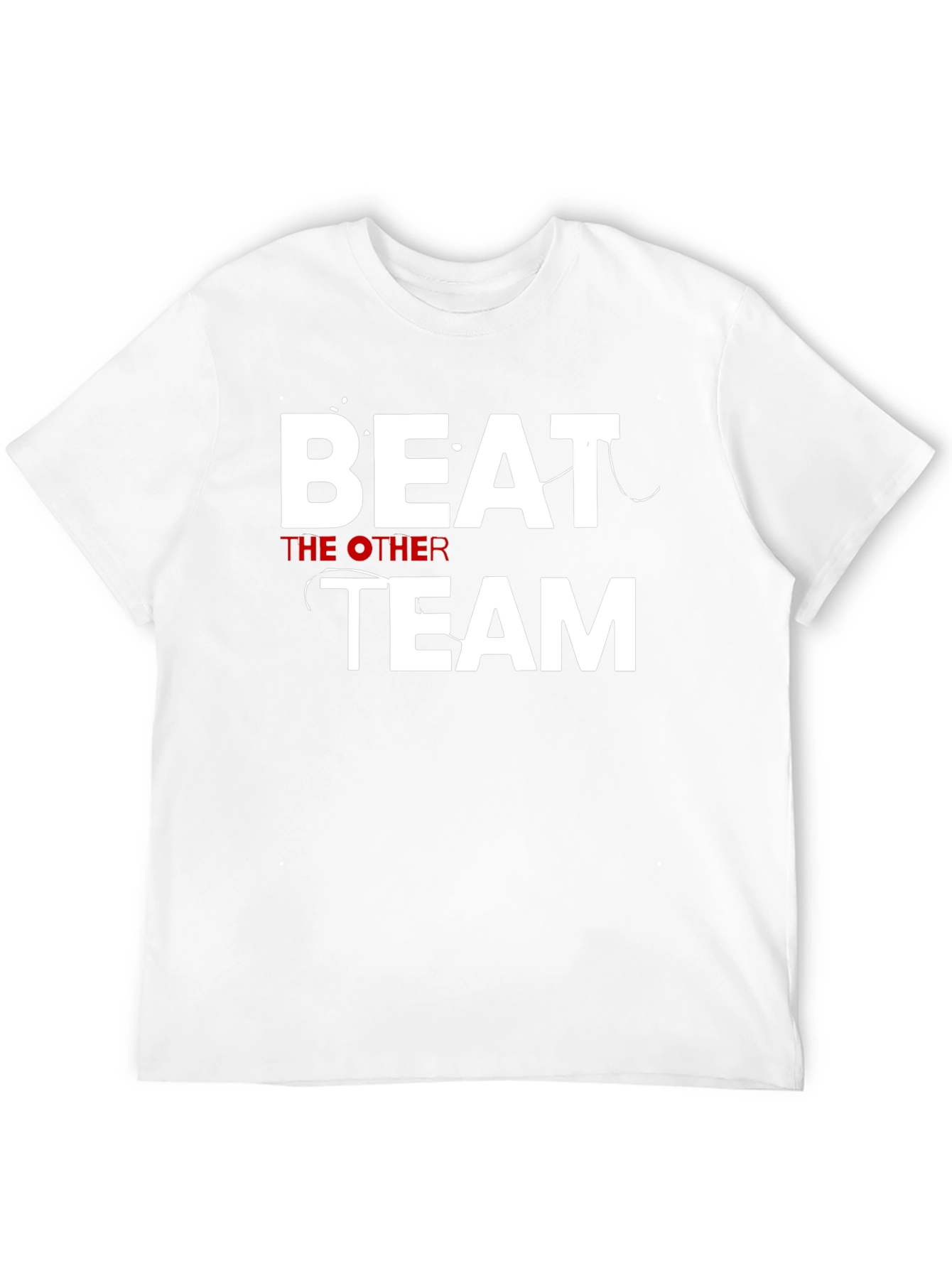 Beat The Other Team Black Graphic Tee