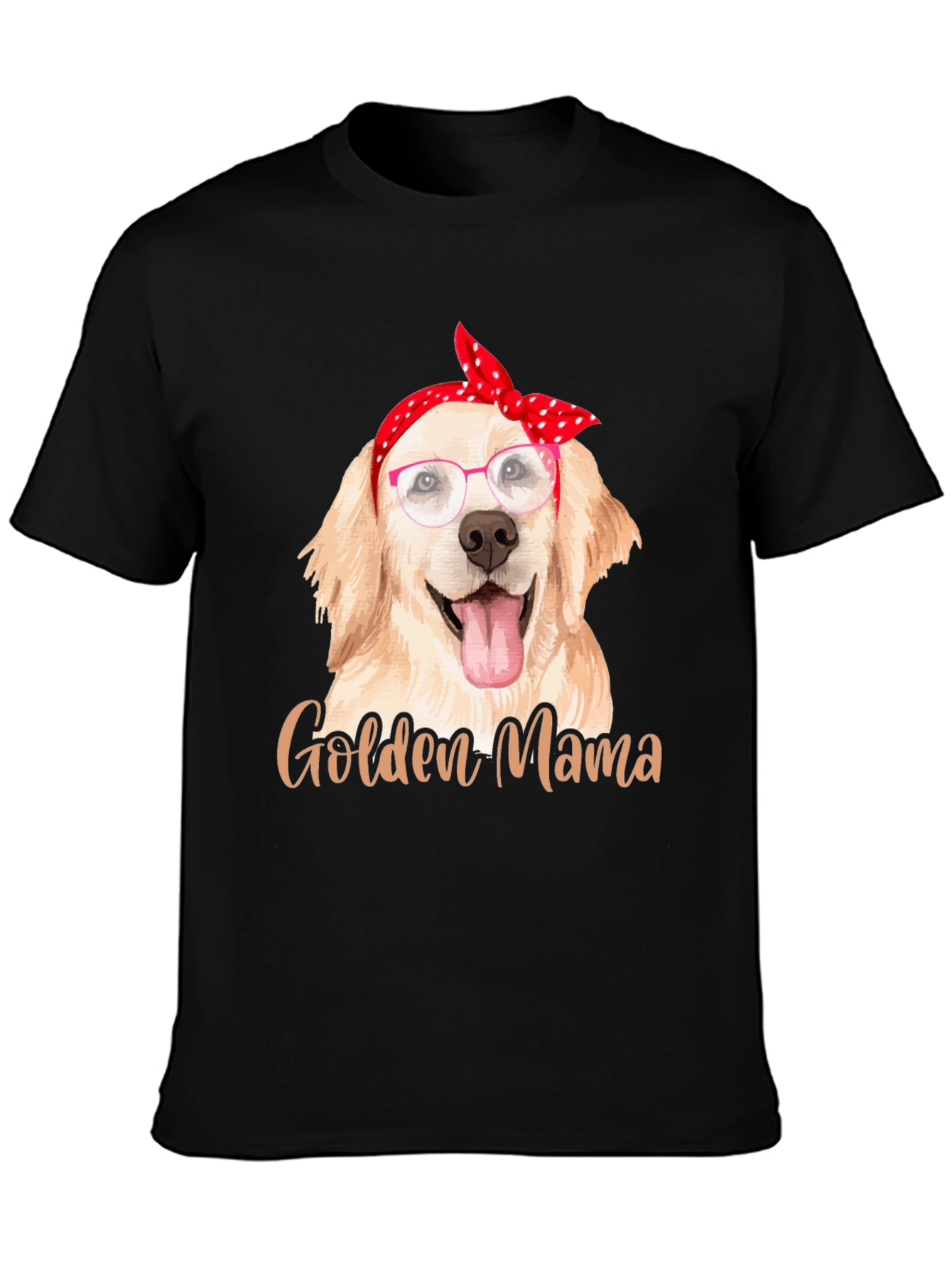 Golden Mama Dog Lover T-Shirt