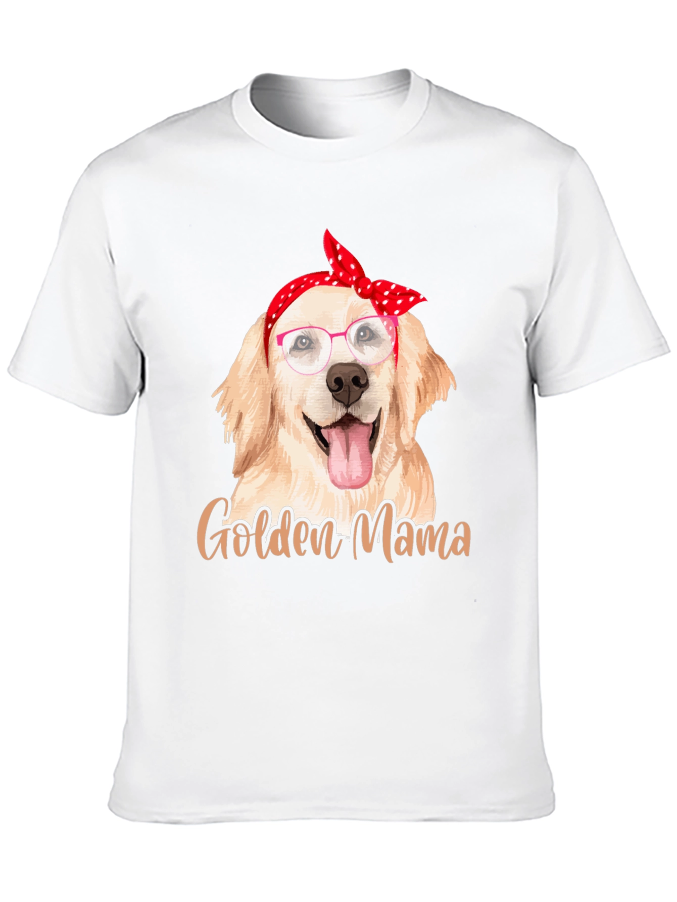 Golden Mama Dog Lover T-Shirt