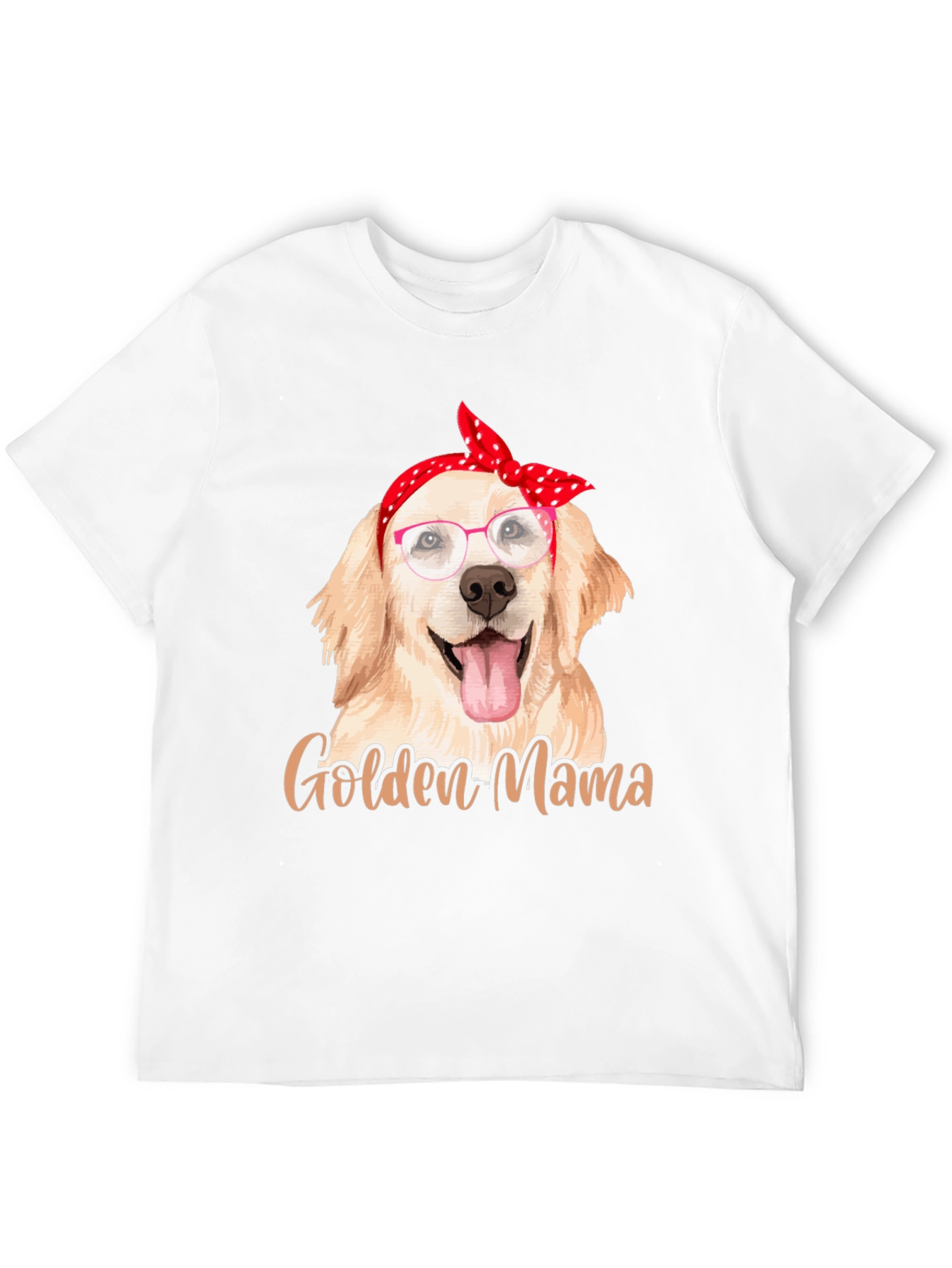 Golden Mama Dog Lover T-Shirt