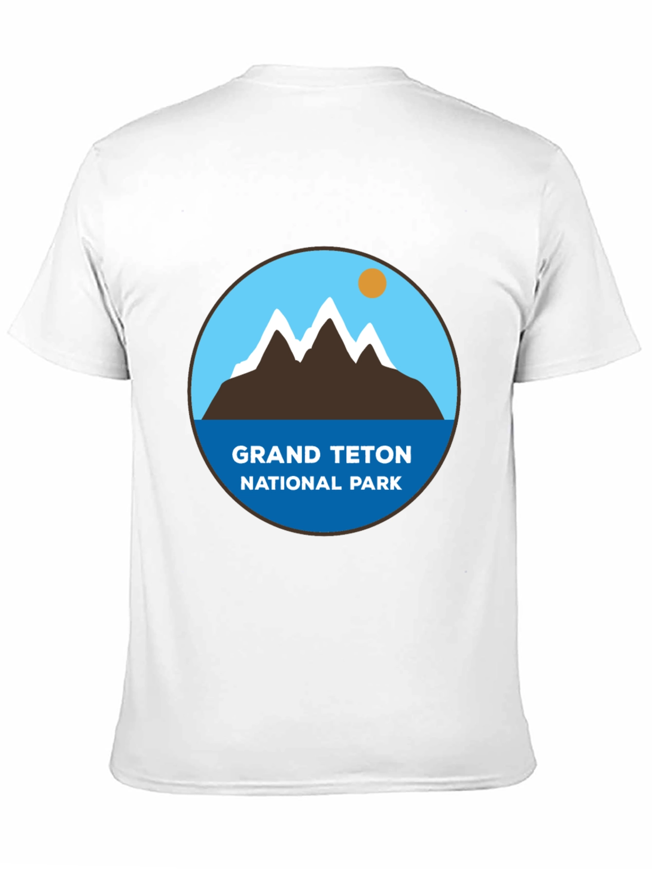 Grand Teton National Park Black T-Shirt