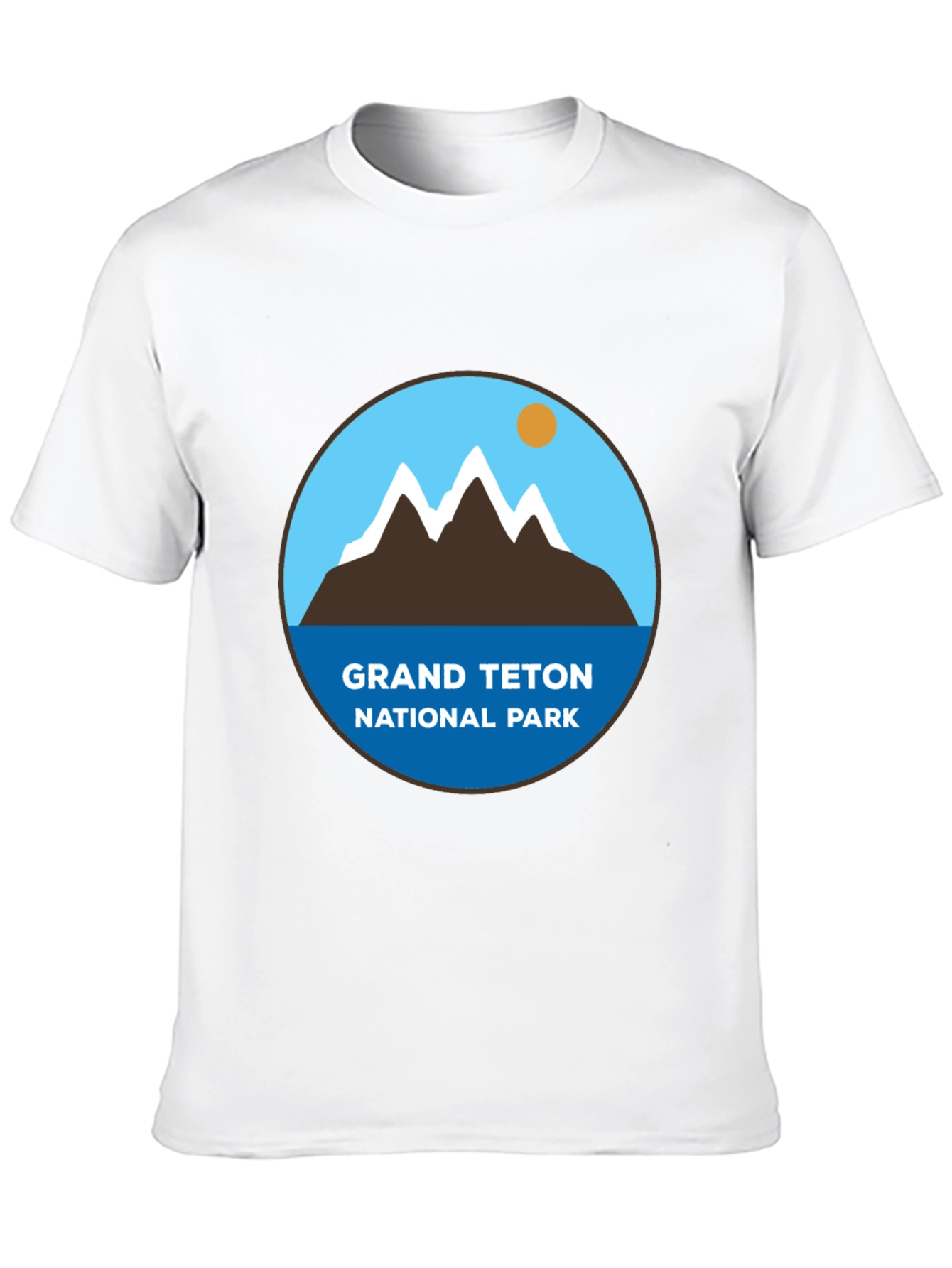 Grand Teton National Park Black T-Shirt