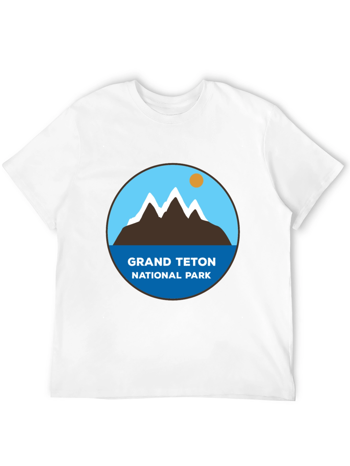 Grand Teton National Park Black T-Shirt