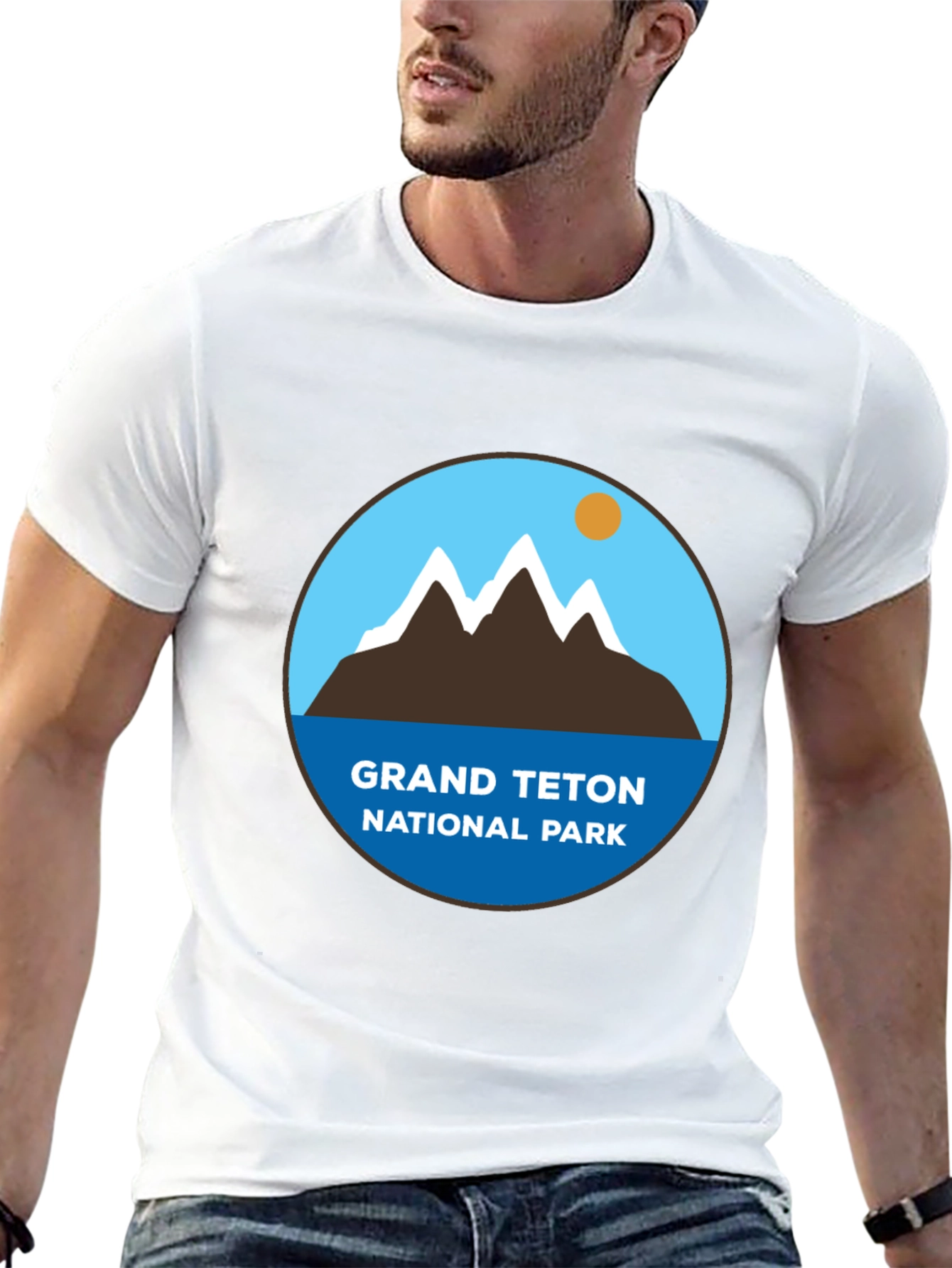 Grand Teton National Park Black T-Shirt