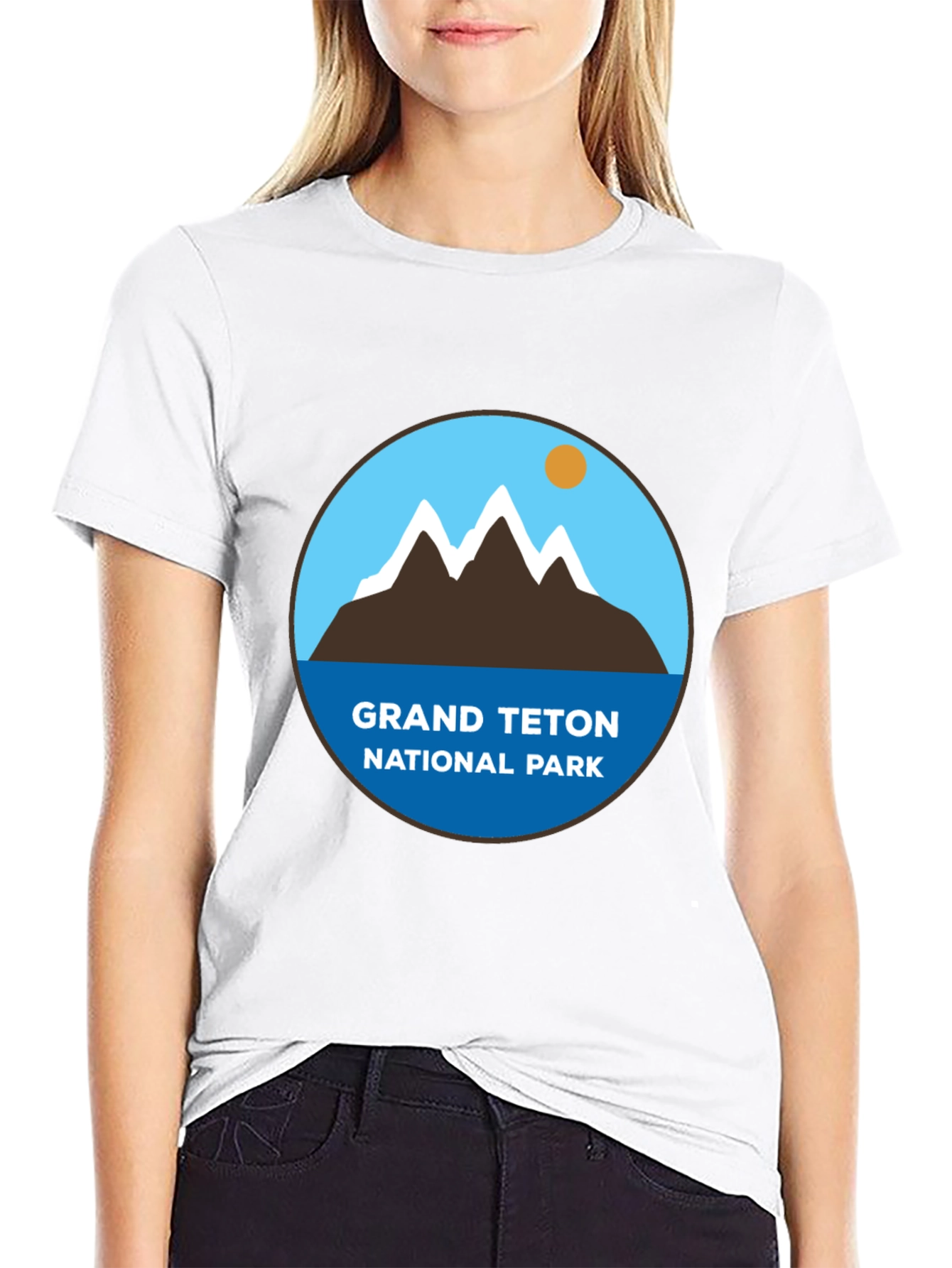 Grand Teton National Park Black T-Shirt