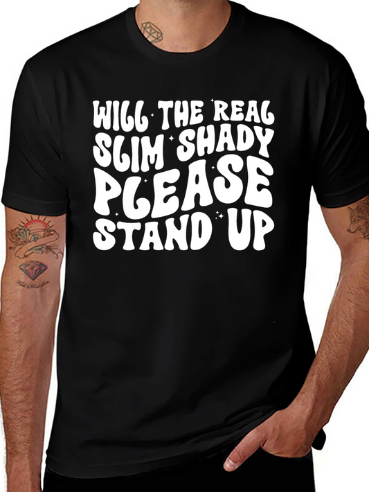 Will The Real Slim Shady T-Shirt - Retro Design