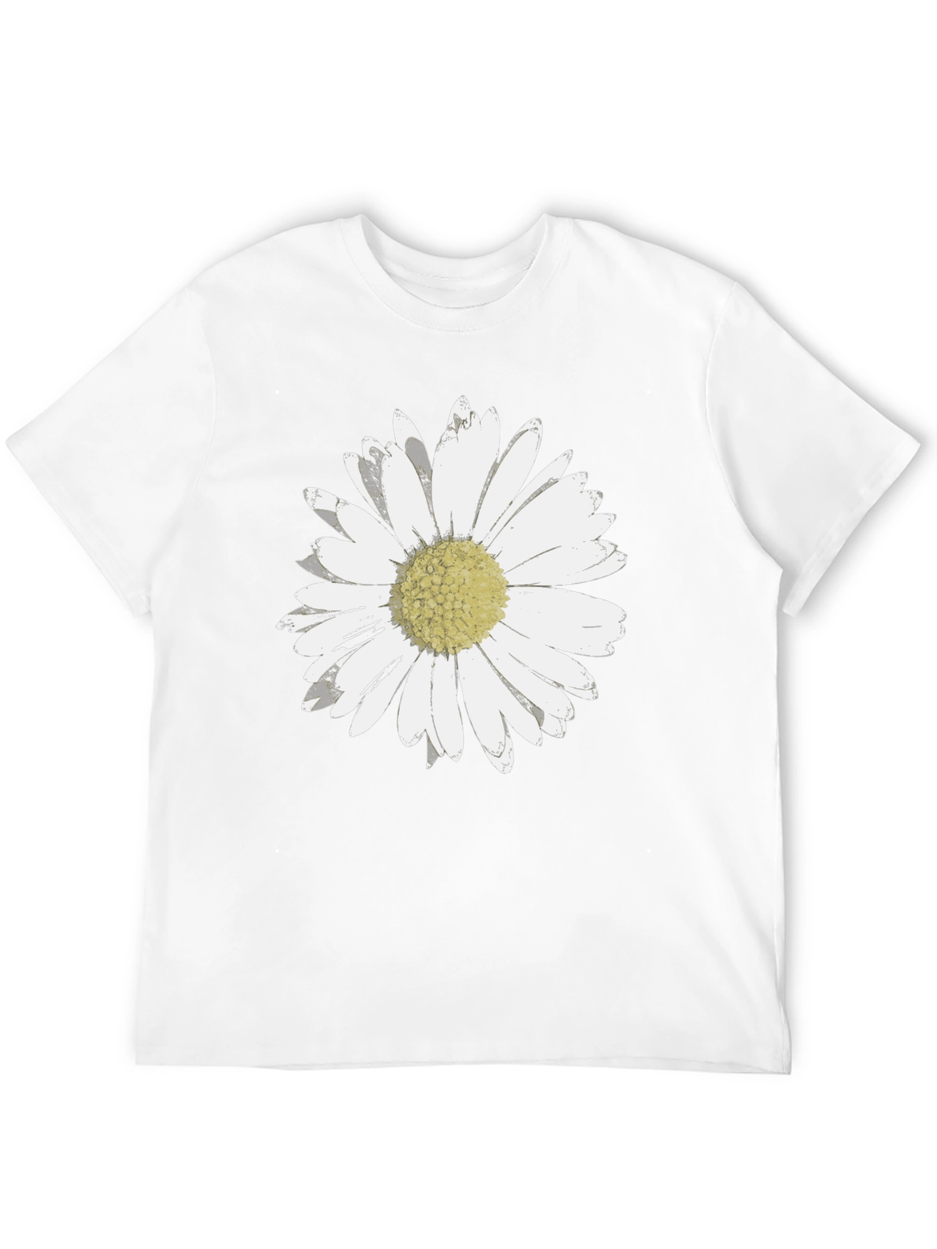 Daisy Graphic Tee - Black Casual Shirt