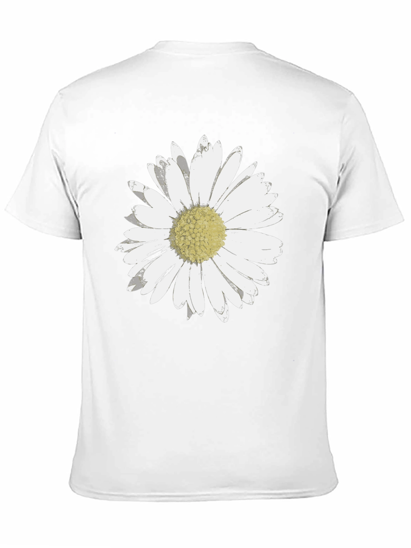 Daisy Graphic Tee - Black Casual Shirt