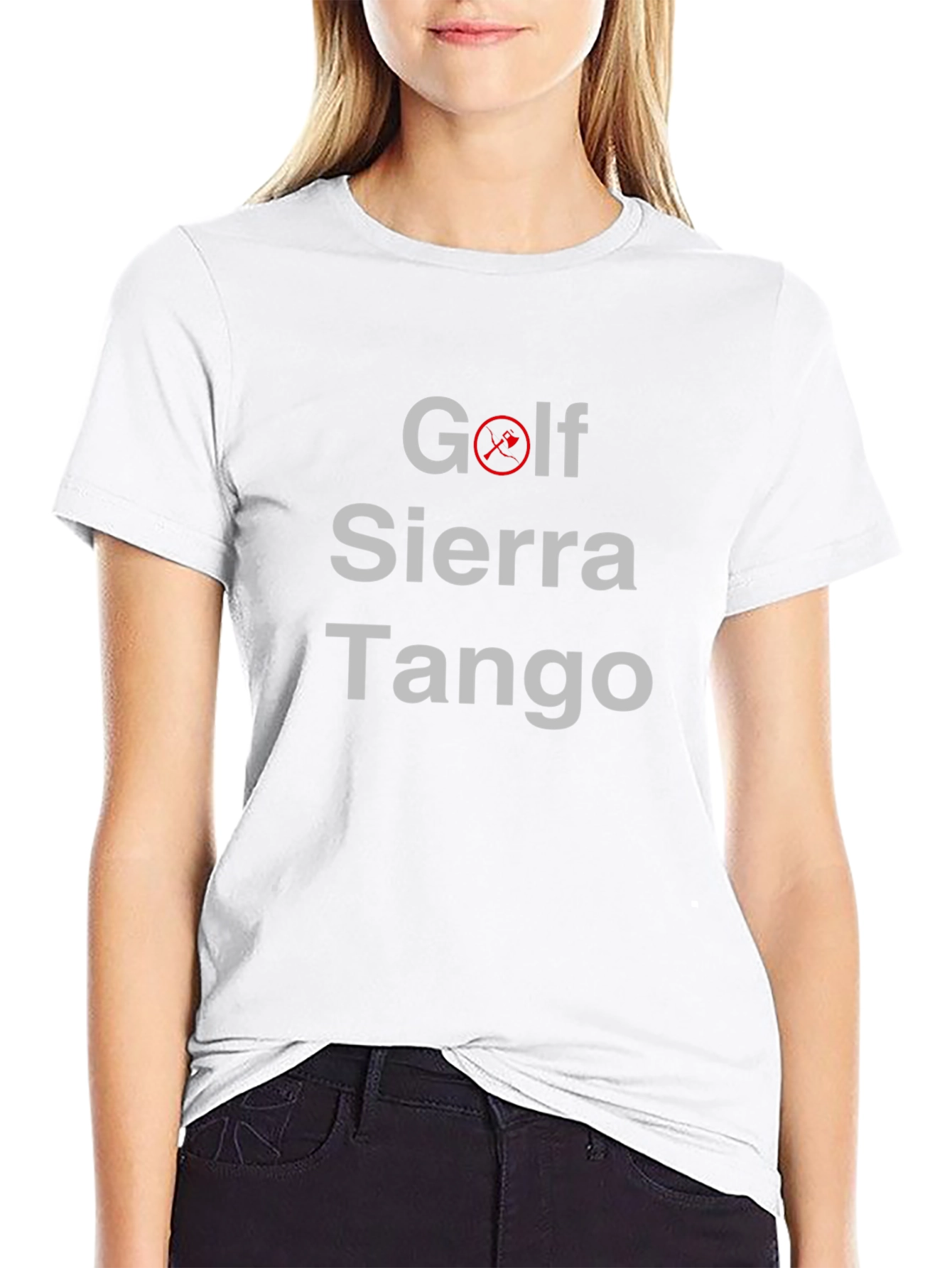 Golf Sierra Tango - Funny Military Alphabet T-Shirt