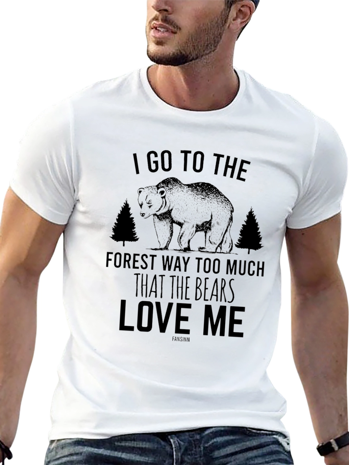 I Go to the Forest Bear T-Shirt