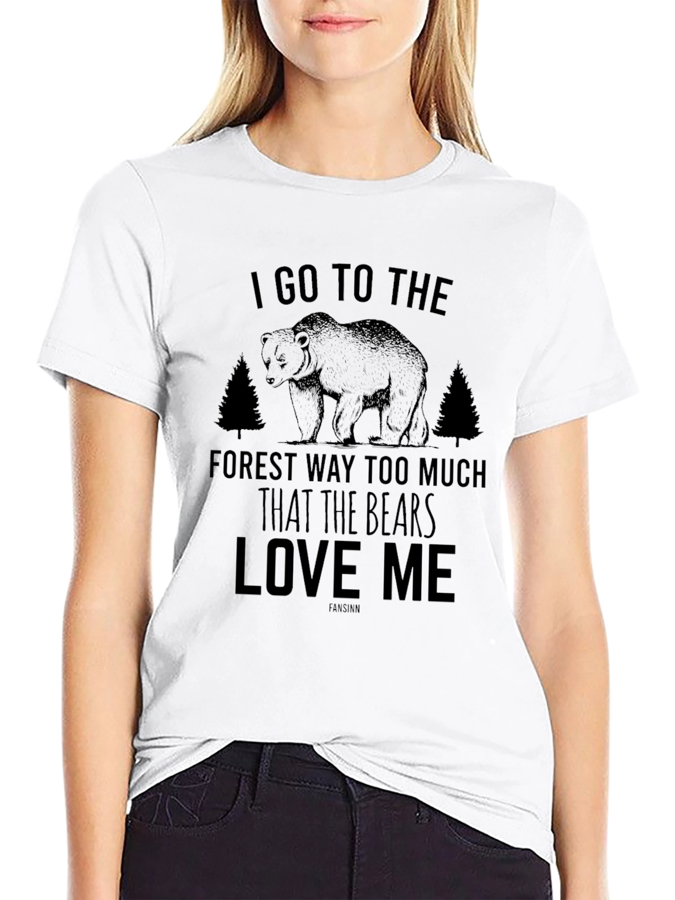 I Go to the Forest Bear T-Shirt