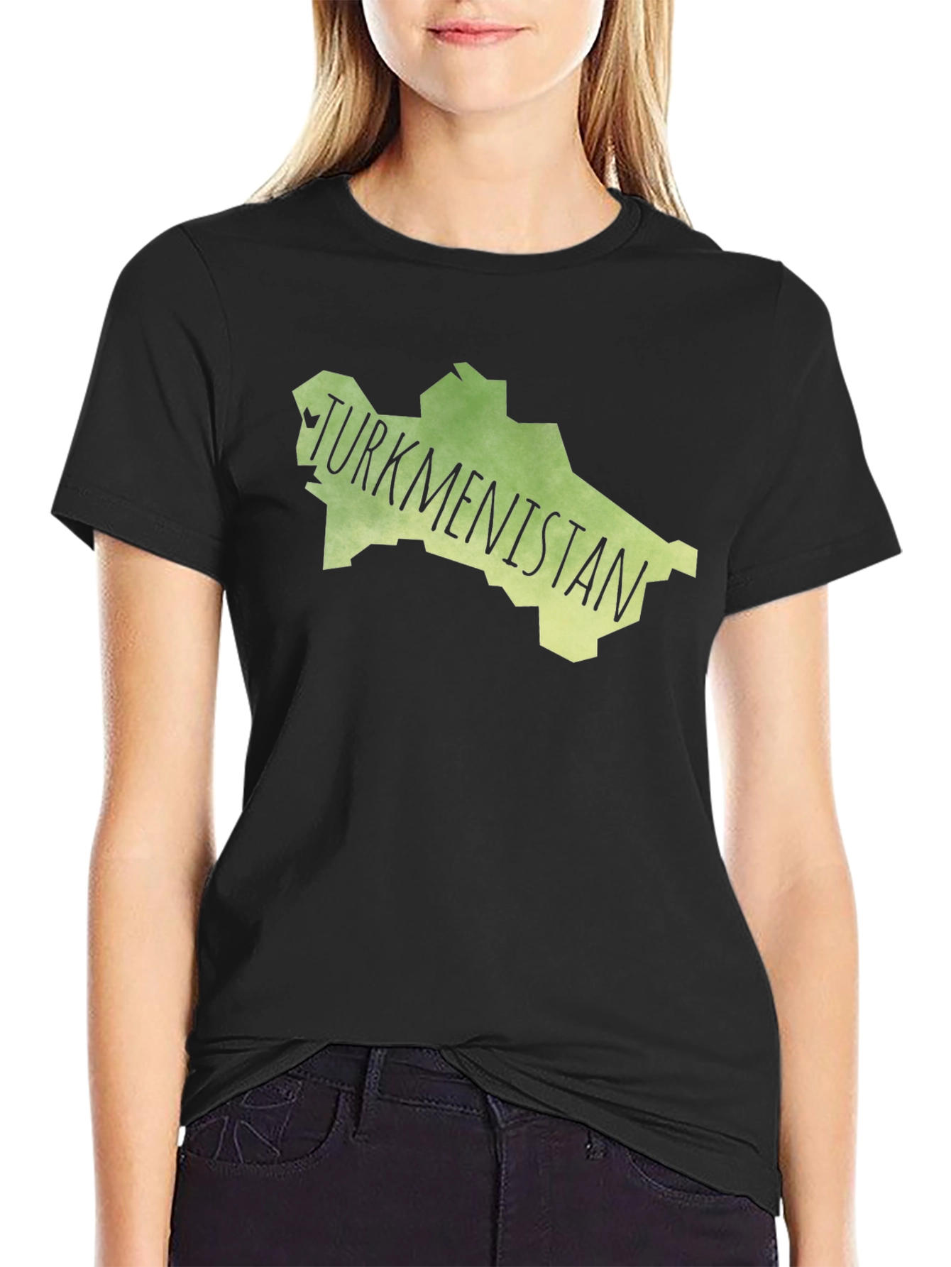 Turkmenistan Map T-Shirt - Stylish Graphic Tee