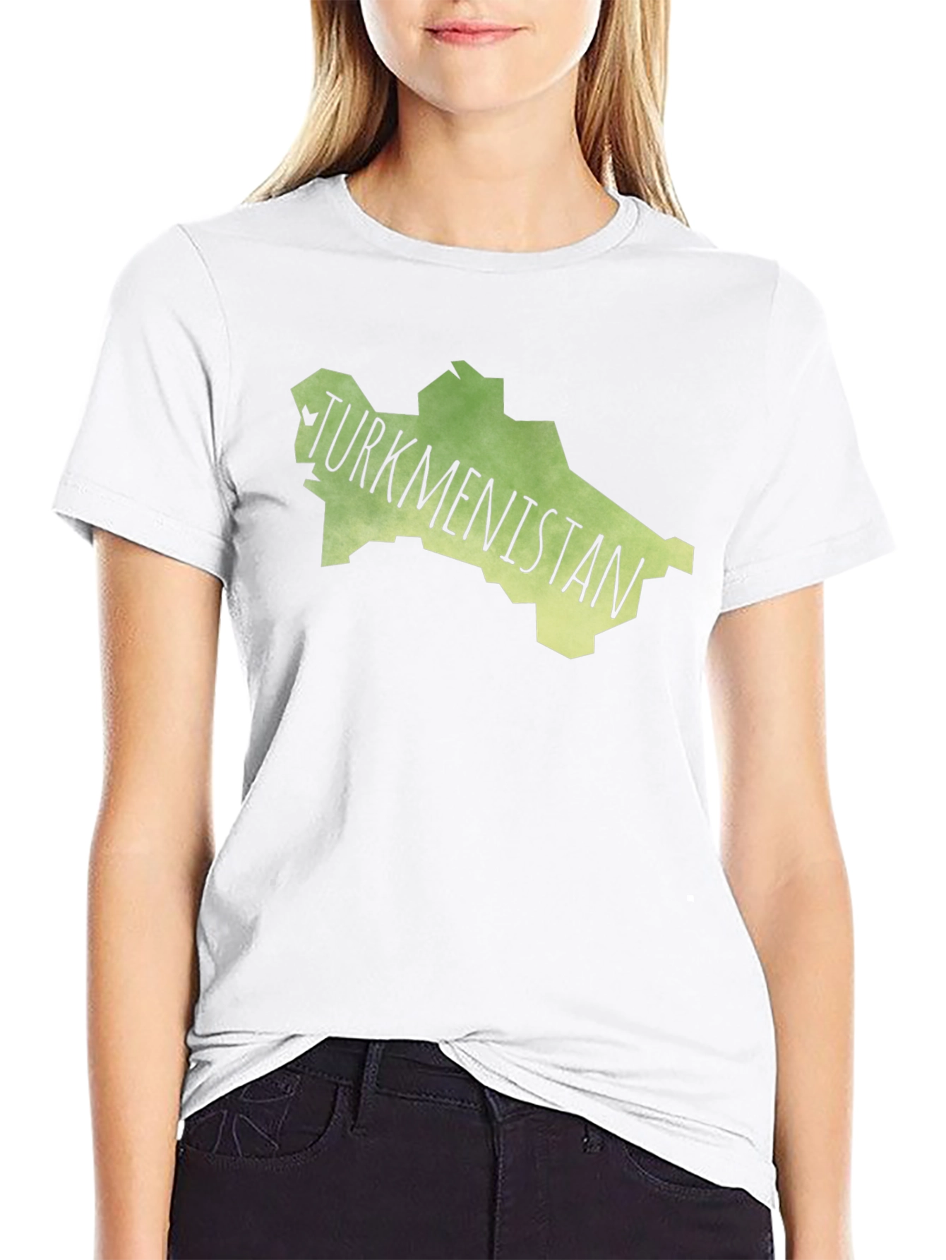 Turkmenistan Map T-Shirt - Stylish Graphic Tee