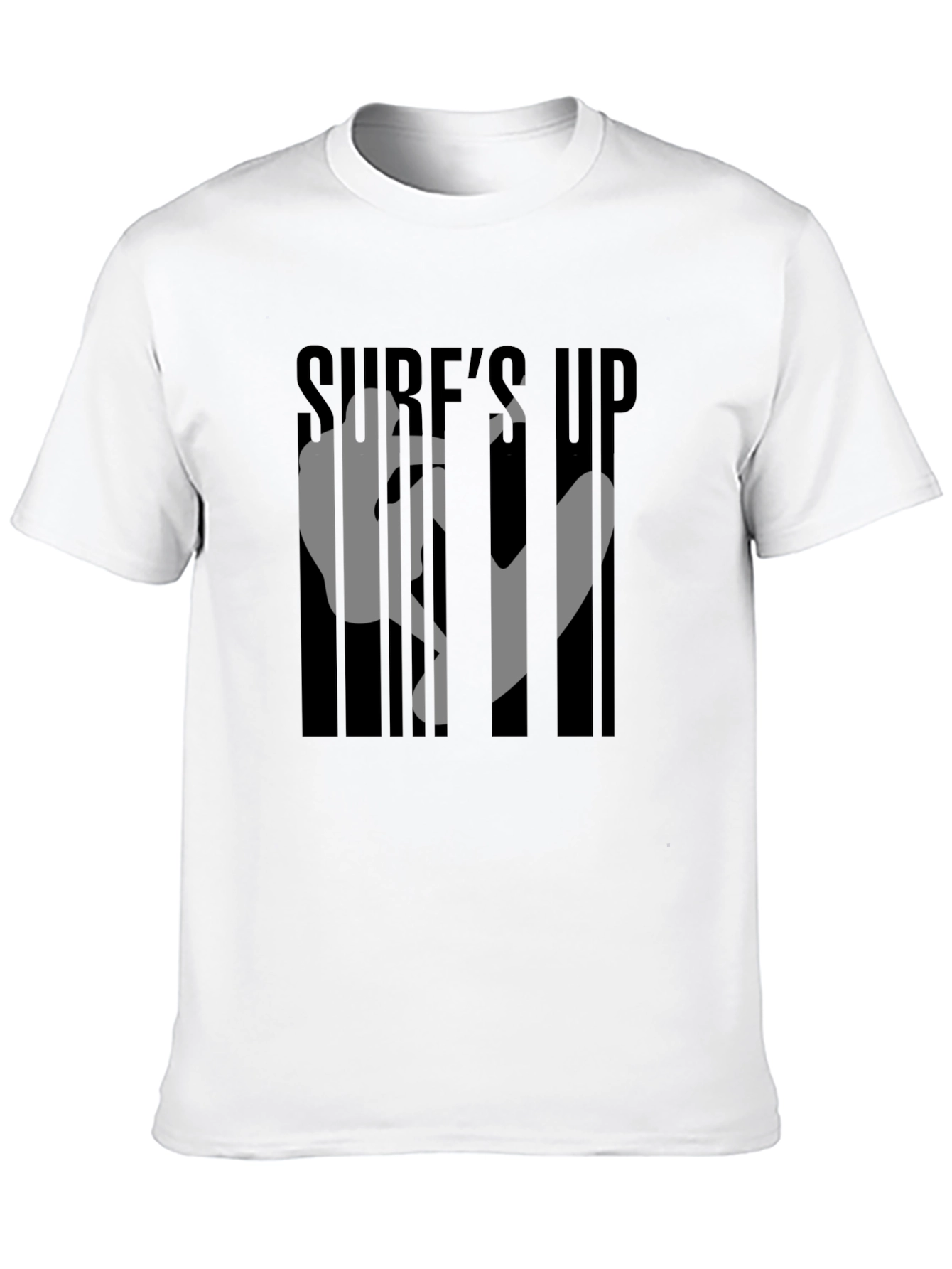 Sures Up Graphic Black T-Shirt