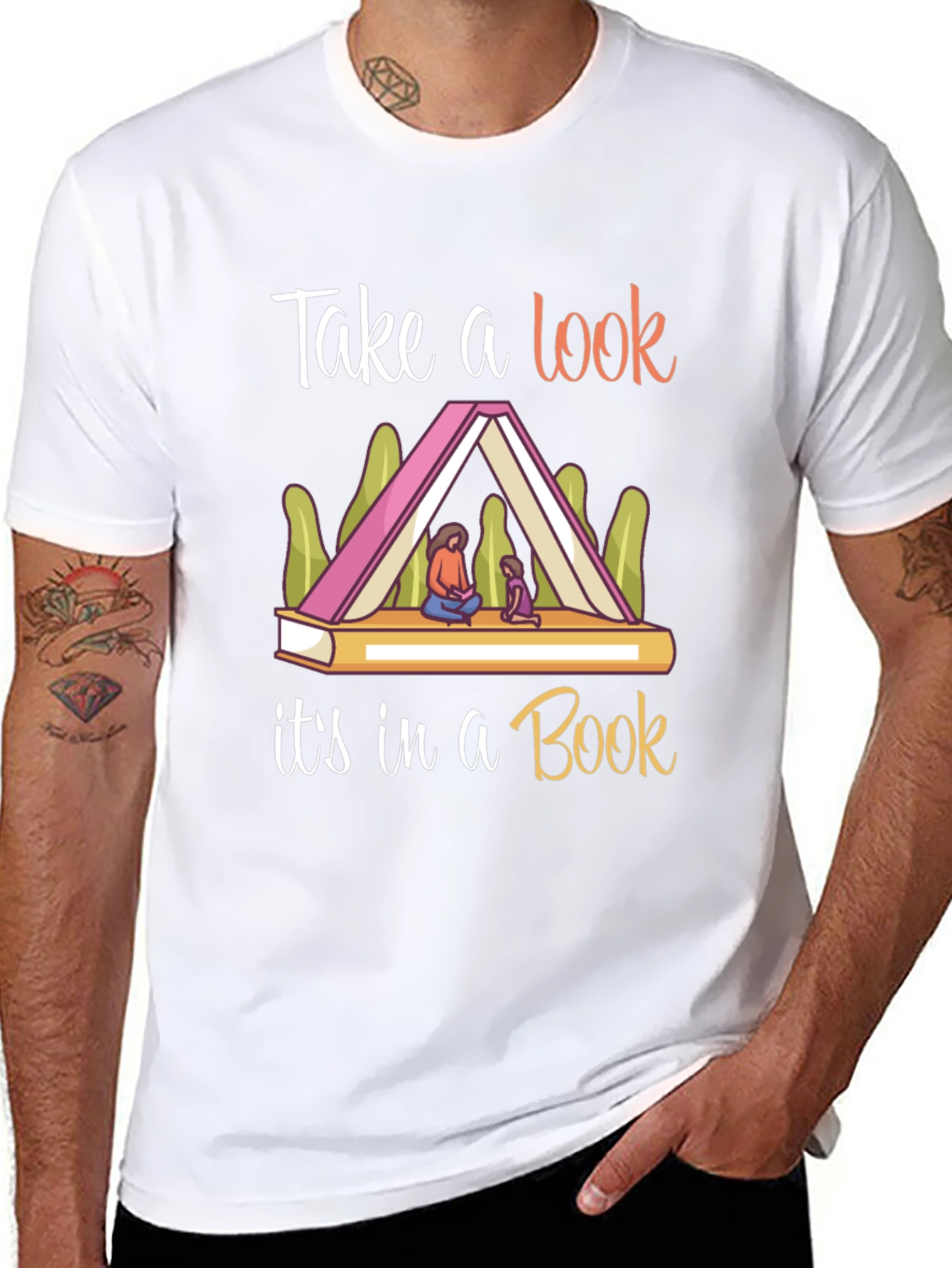 Take a Look In A Book T-Shirt