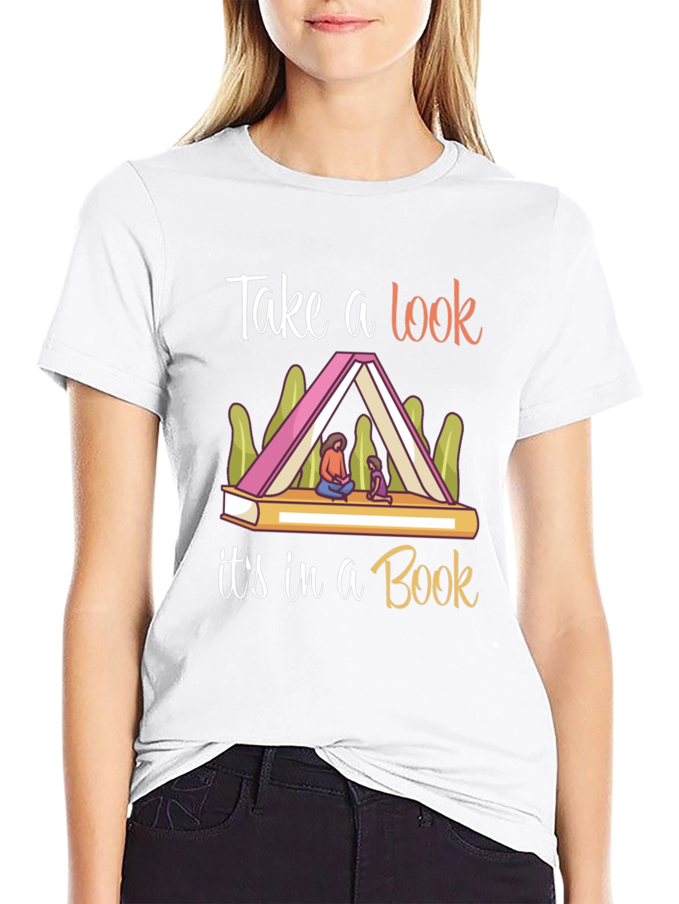 Take a Look In A Book T-Shirt