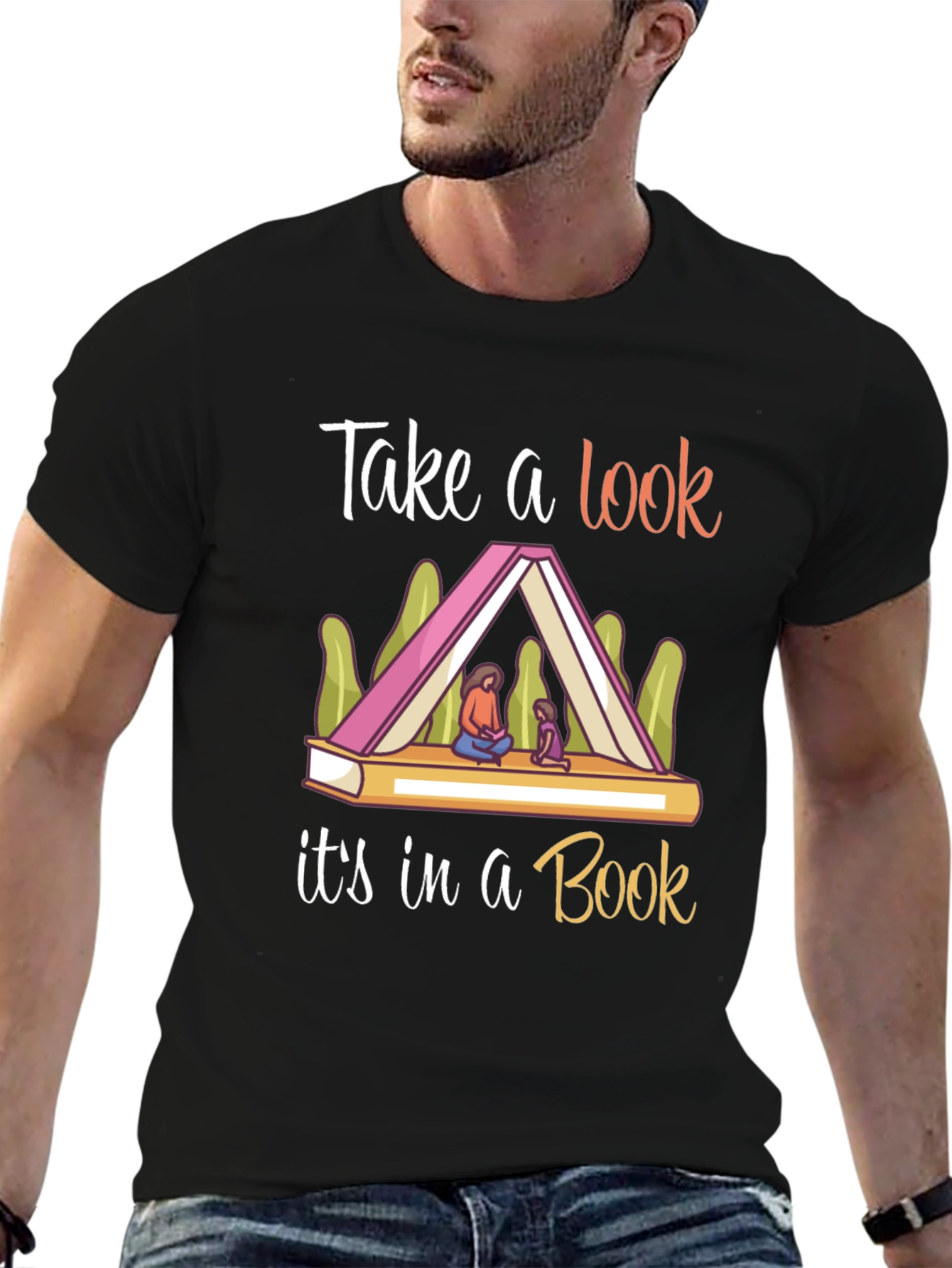 Take a Look In A Book T-Shirt
