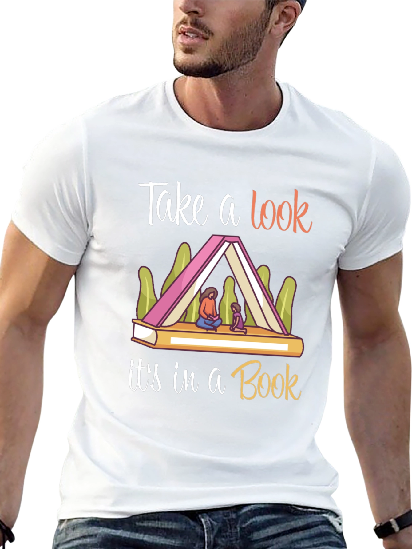 Take a Look In A Book T-Shirt