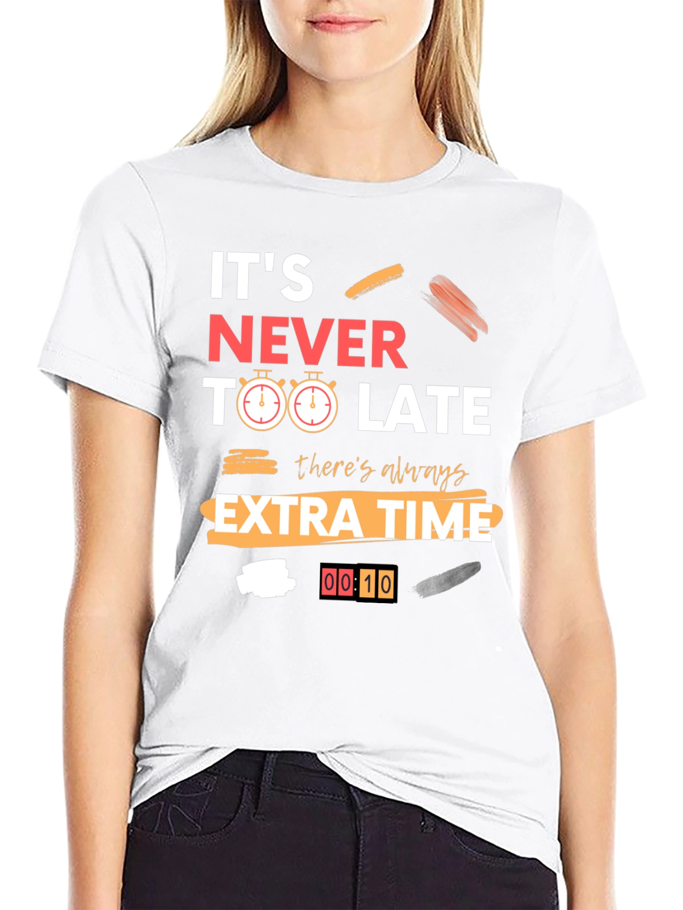 Its Never Too Late Graphic Tee