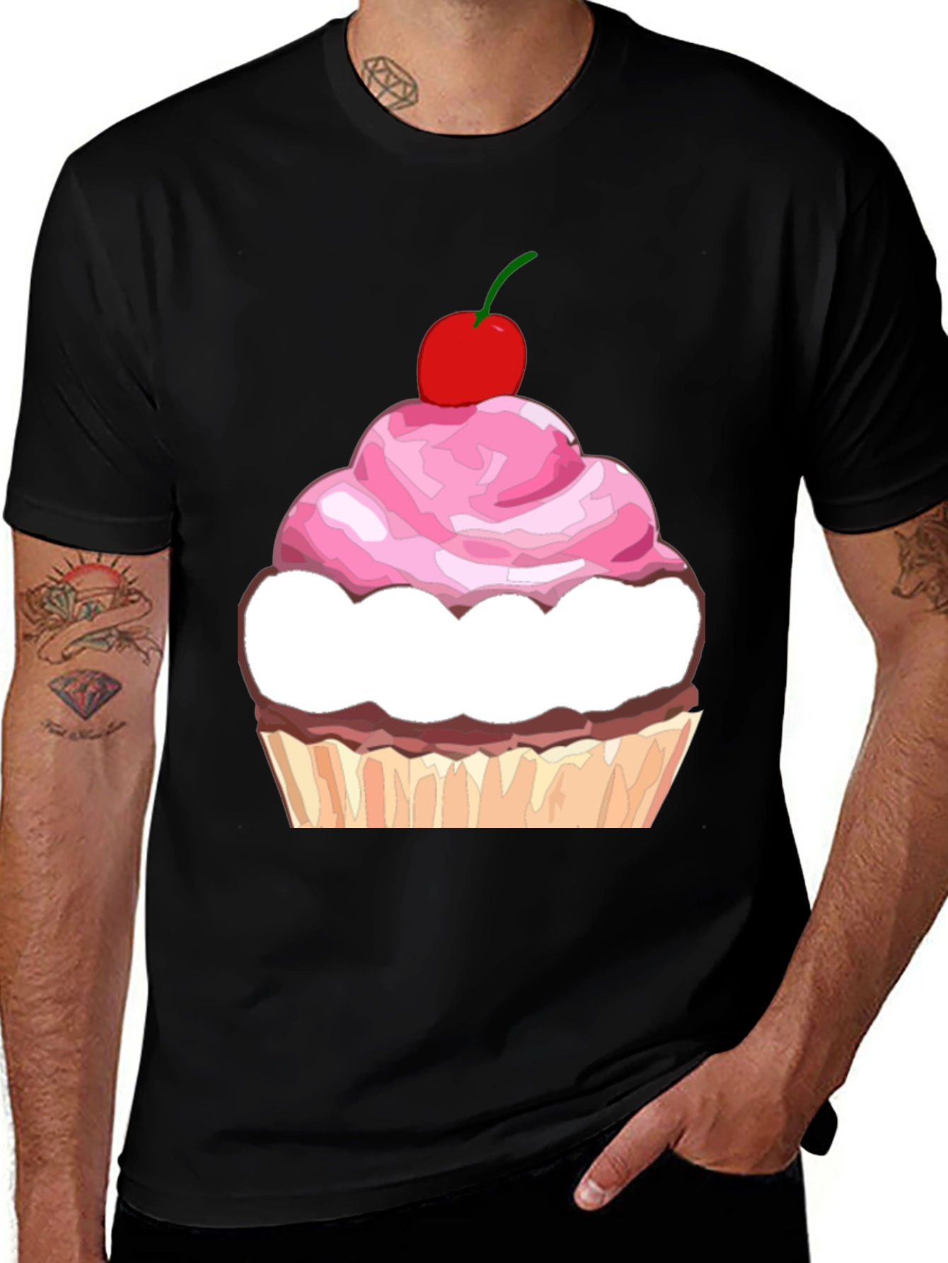 Cupcake Graphic Tee - Sweet Style