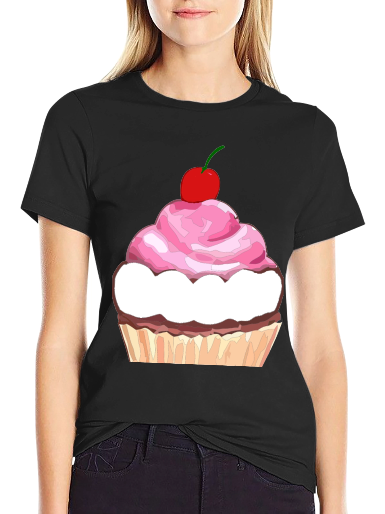 Cupcake Graphic Tee - Sweet Style