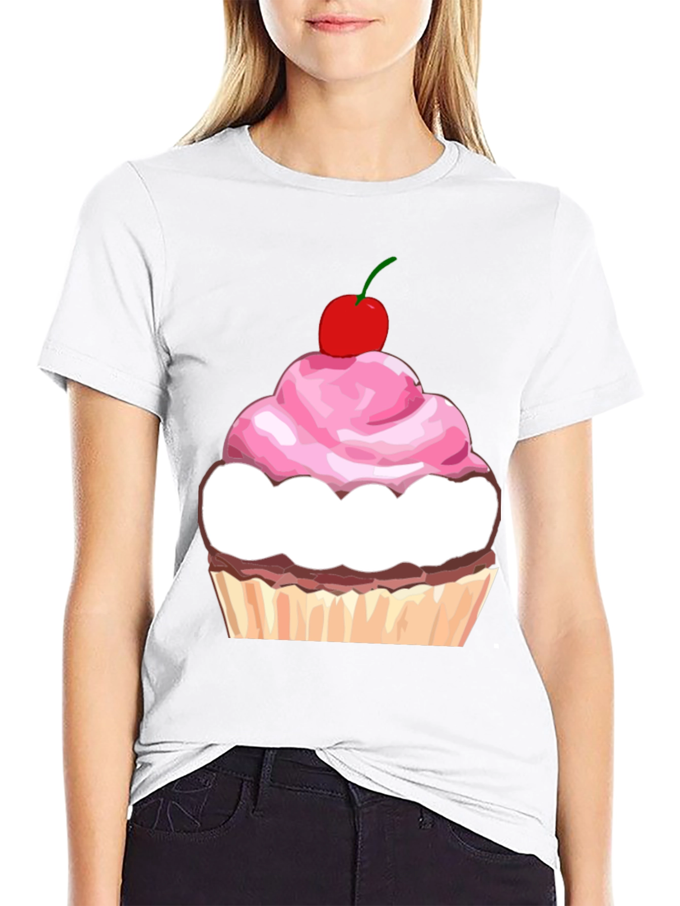 Cupcake Graphic Tee - Sweet Style