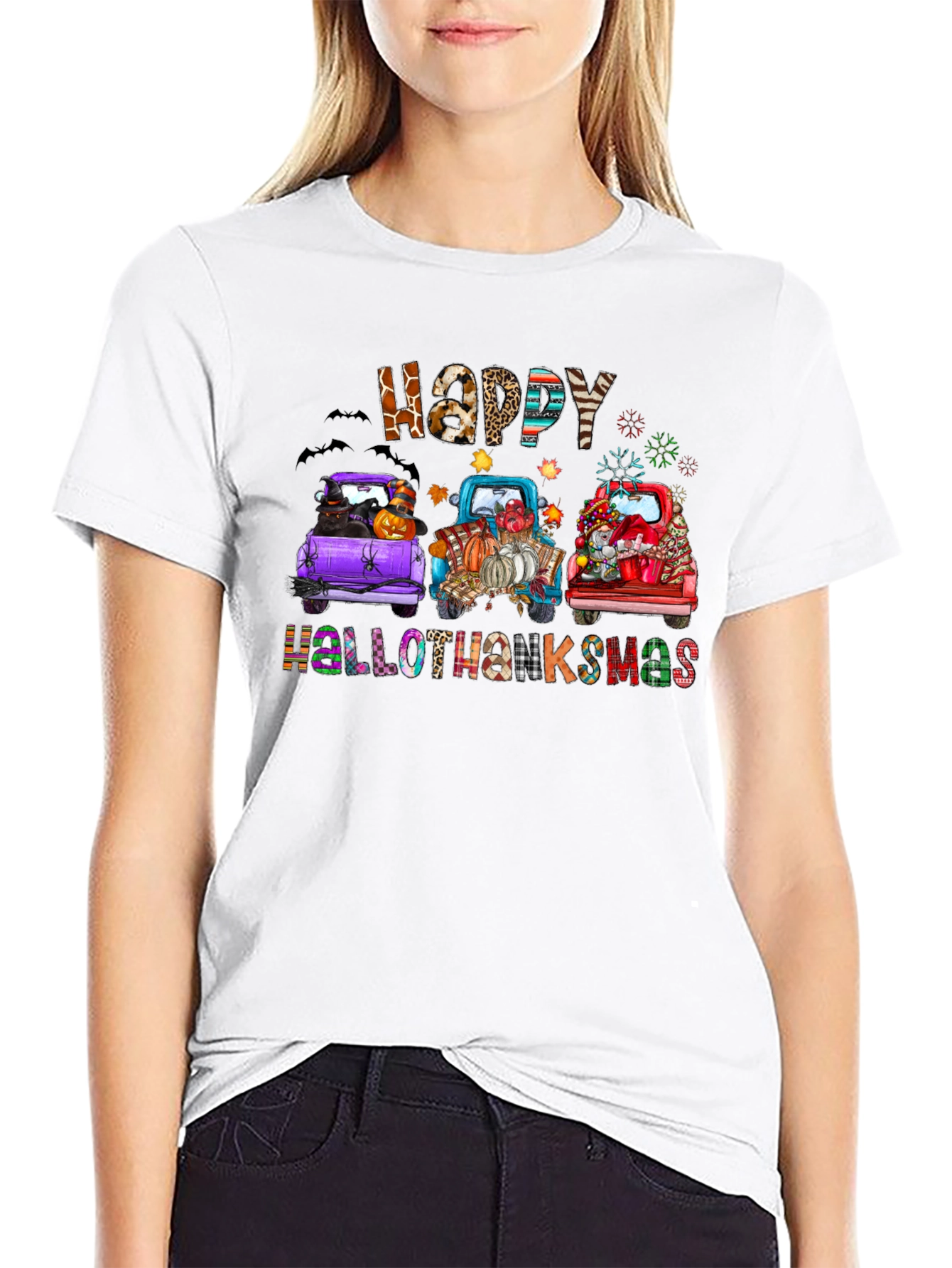 Happy HalloThanksmas T-Shirt
