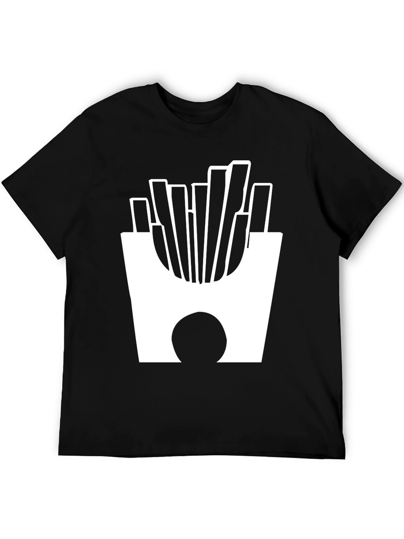 French Fries Graphic Tee - Casual Comfort