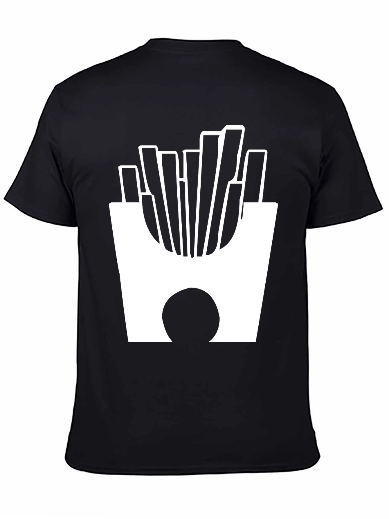 French Fries Graphic Tee - Casual Comfort
