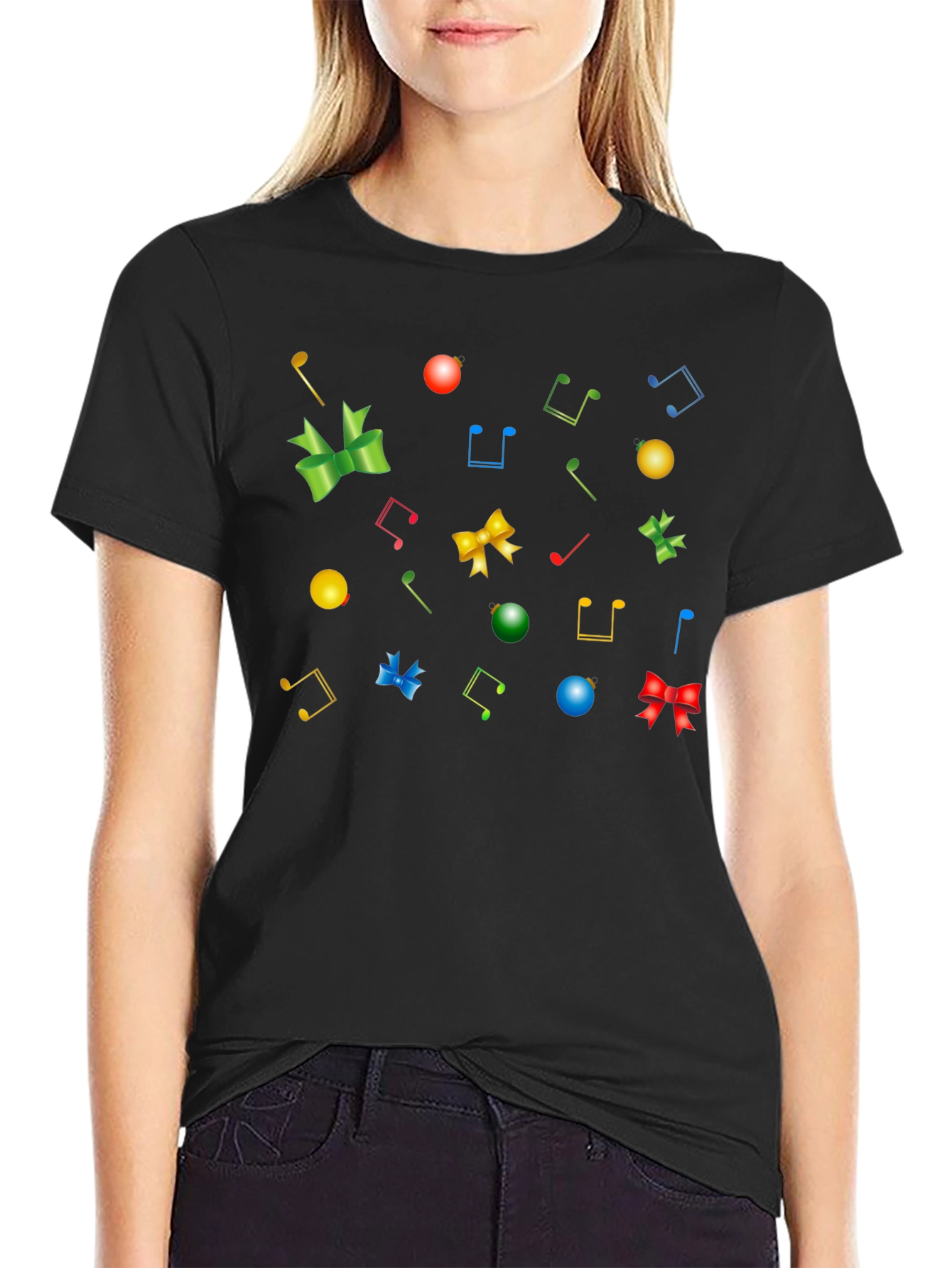 Festive Music & Holiday T-Shirt - Fun Design