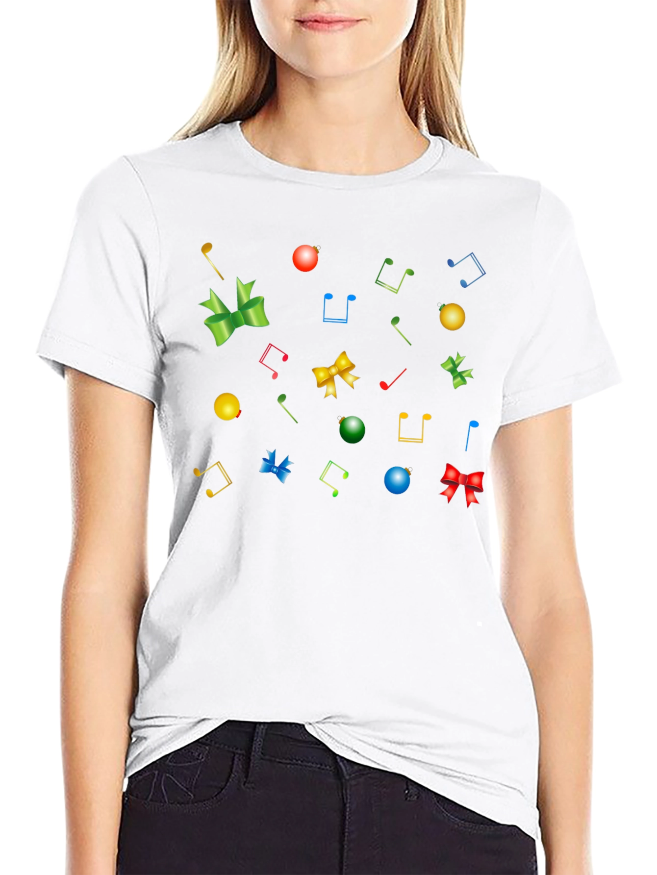 Festive Music & Holiday T-Shirt - Fun Design