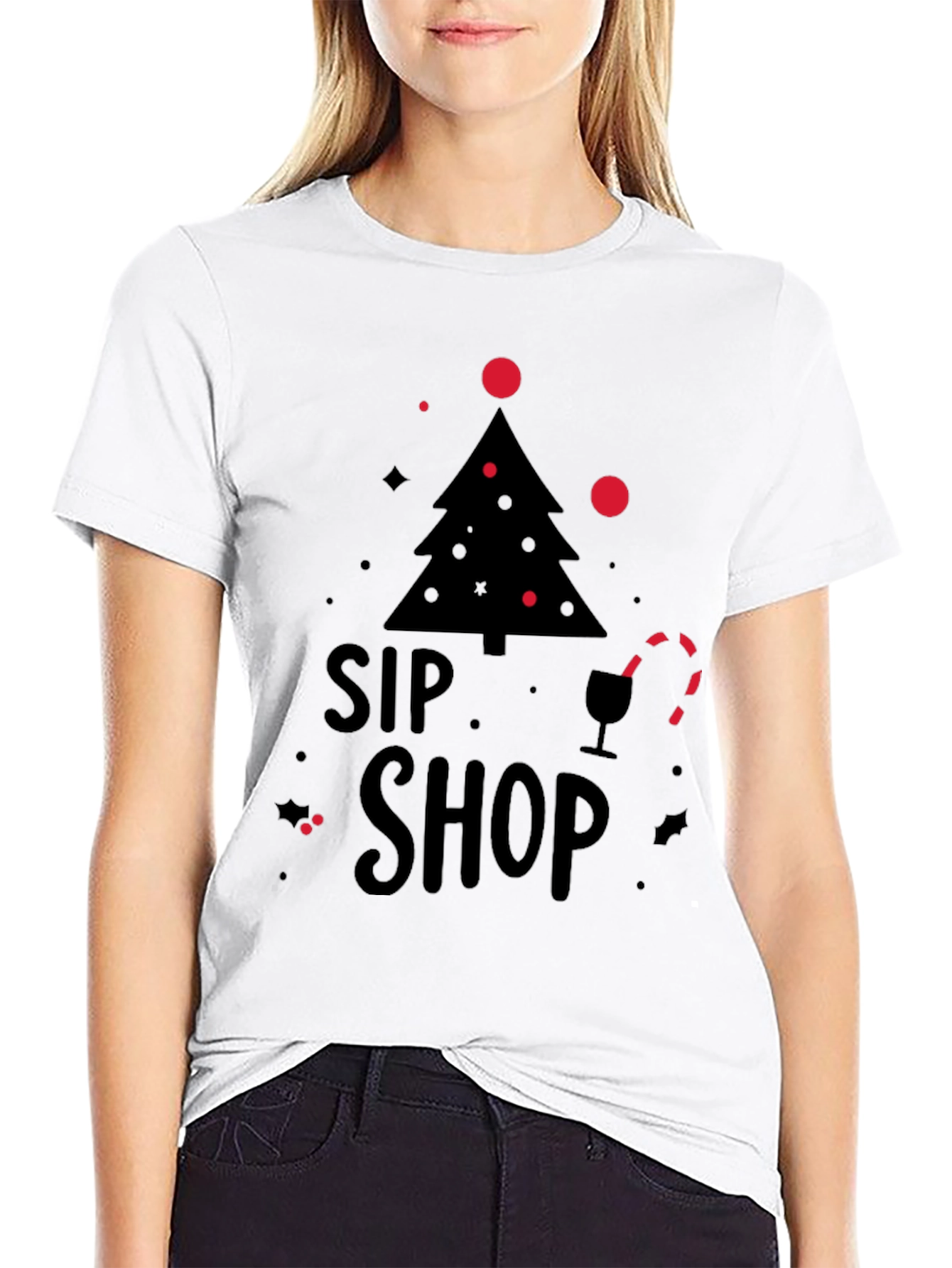 Sip Shop Christmas T-Shirt