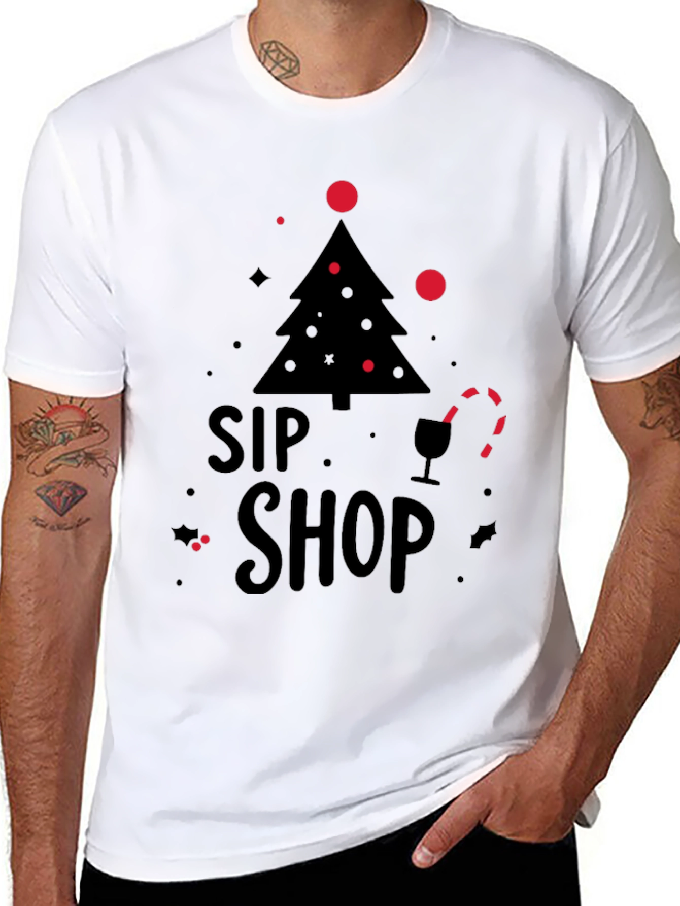 Sip Shop Christmas T-Shirt