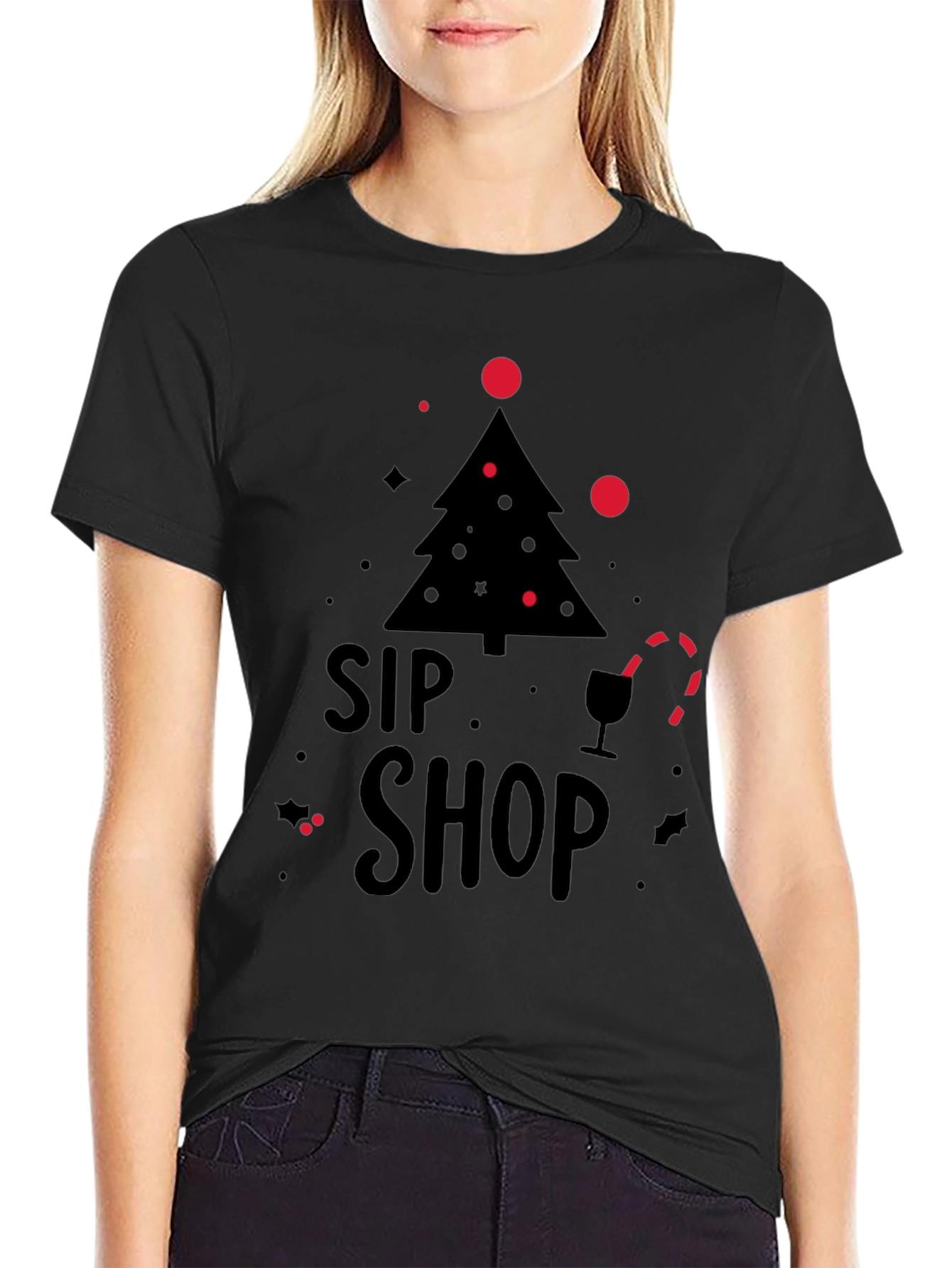 Sip Shop Christmas T-Shirt