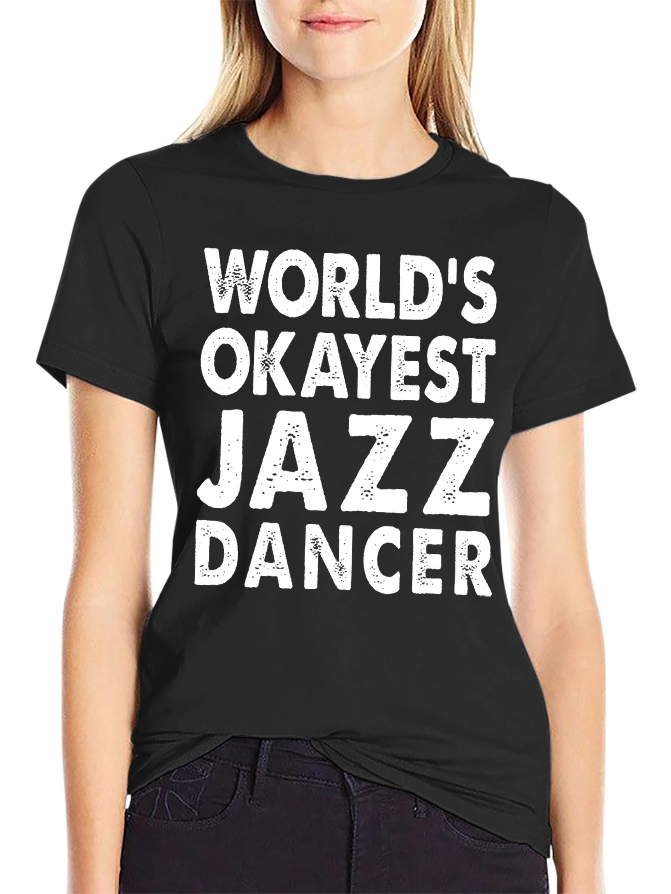 Worlds Okayest Jazz Dancer Graphic Tee