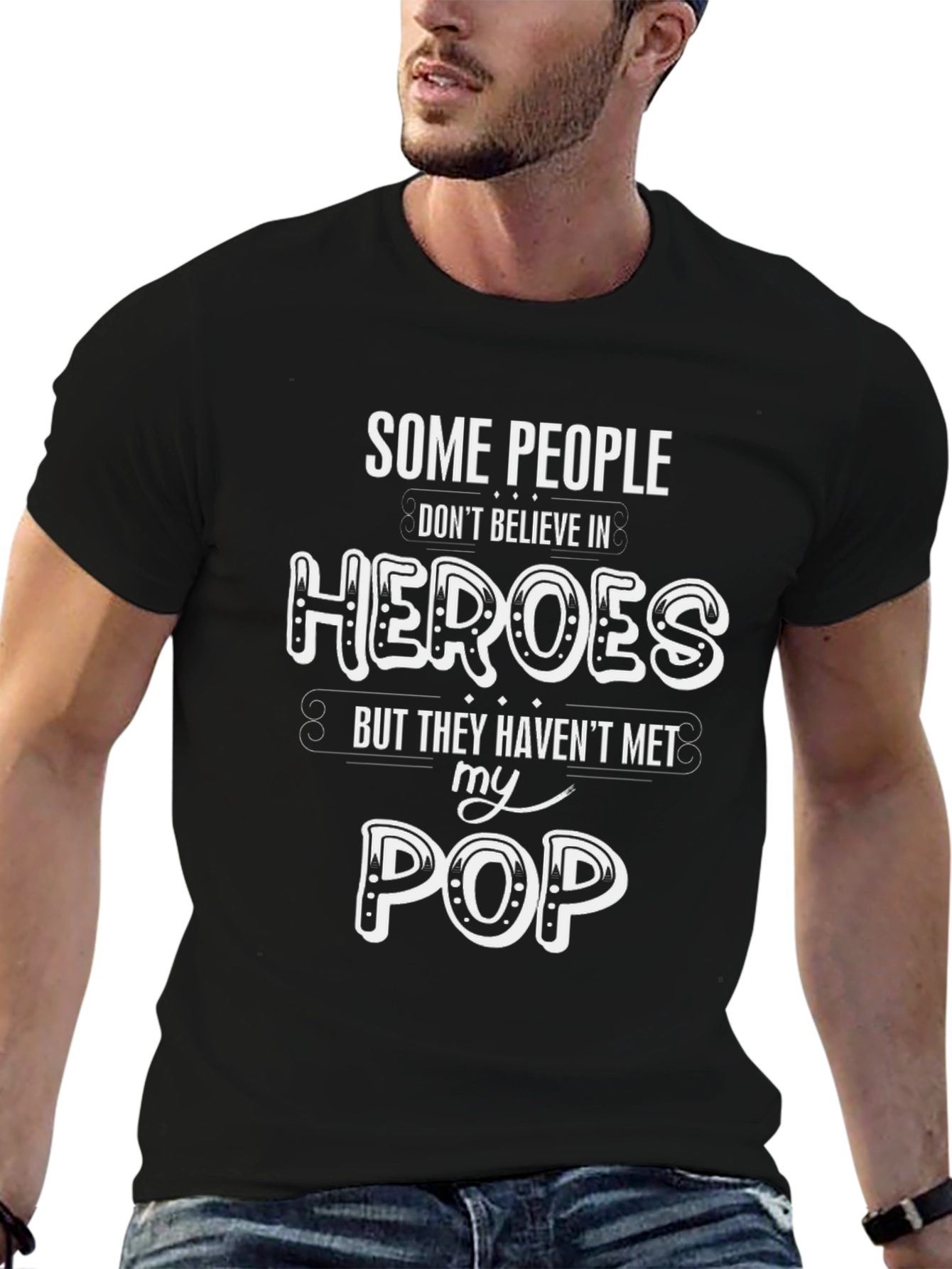 Heroes POP T-Shirt - Mens Dad Gift