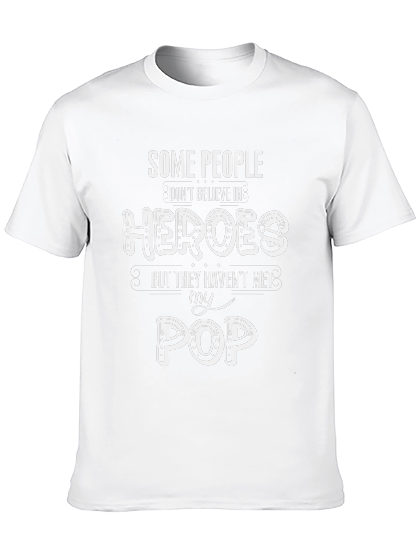 Heroes POP T-Shirt - Mens Dad Gift