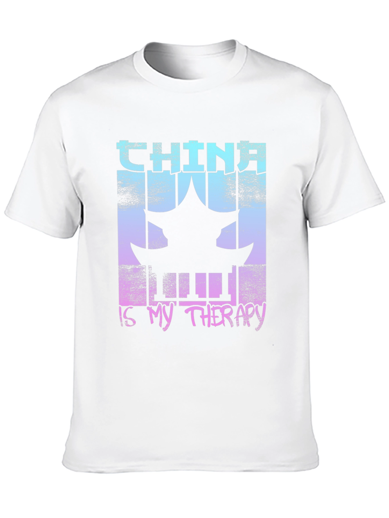 China Therapy T-Shirt Asian Pagoda Graphic Tee