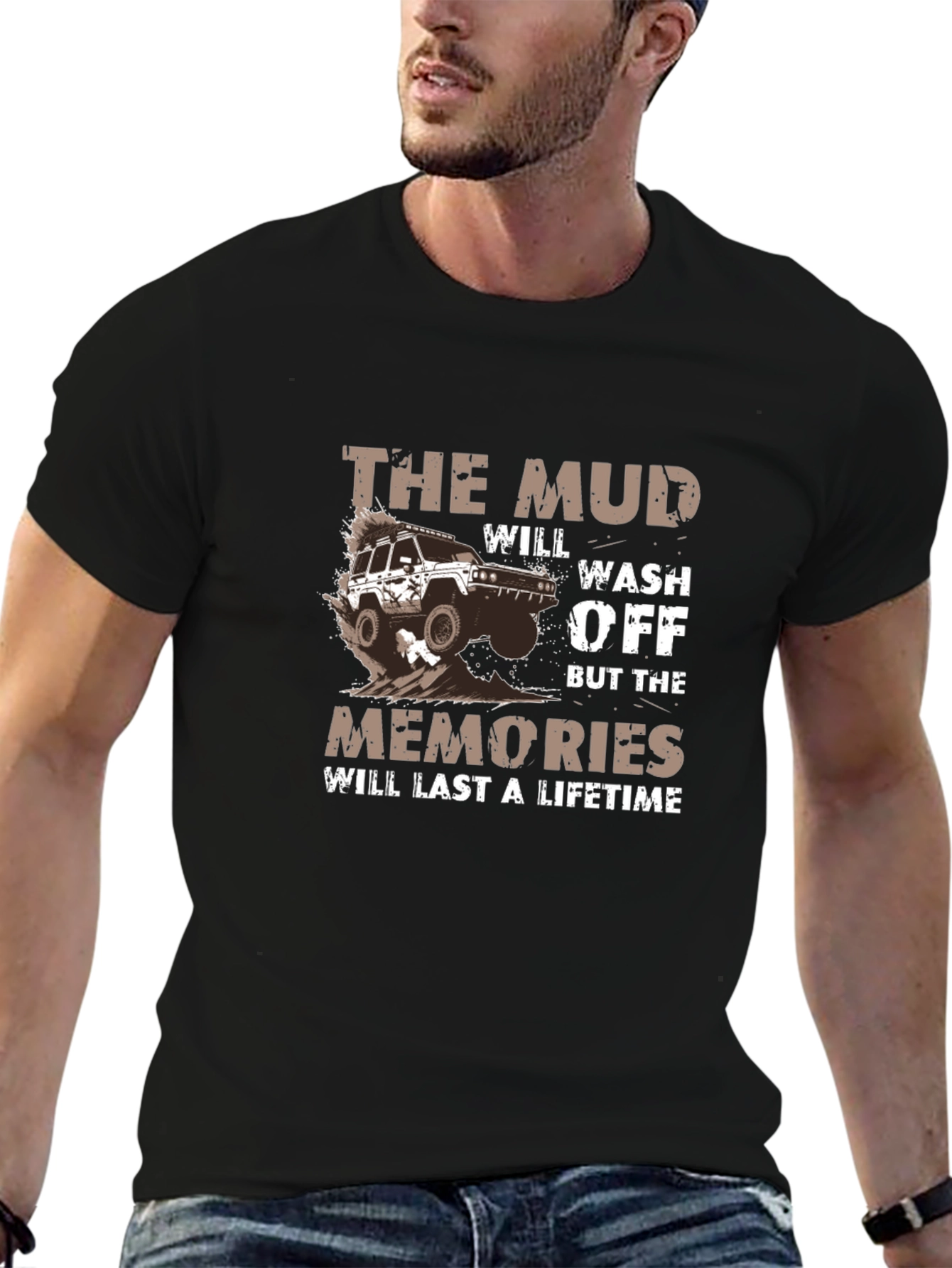 Mud Memories Black T-Shirt